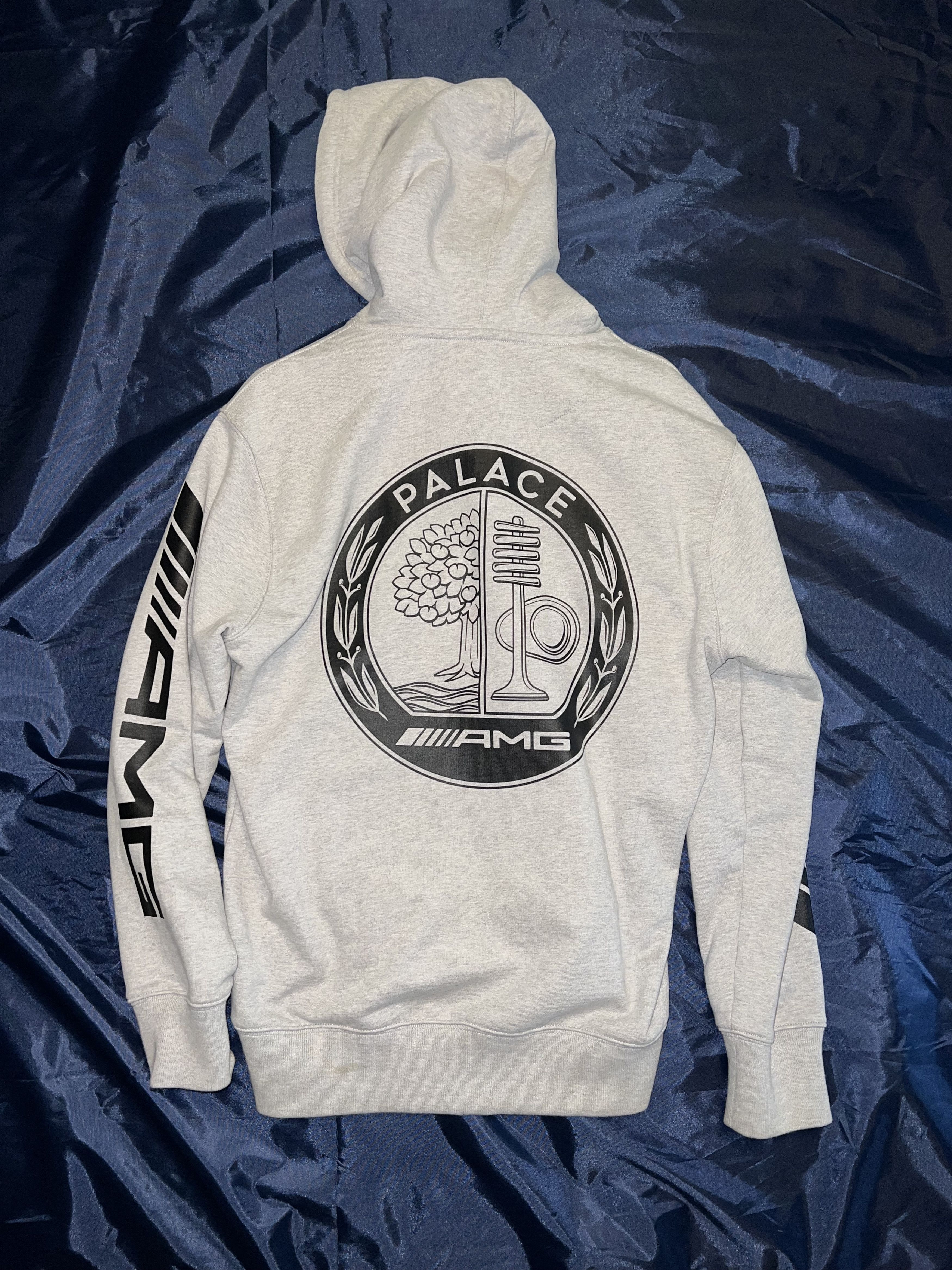 Palace Palace AMG Hoodie SS21 Grey Marl Size US M / EU 48-50 / 2 - 2 Thumbnail