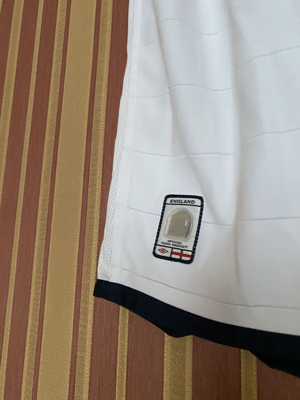 Umbro ENGLAND 2003 2005 HOME SOCCER JERSEY UMBRO REVERSIBLE Size US L / EU 52-54 / 3 - 9 Thumbnail