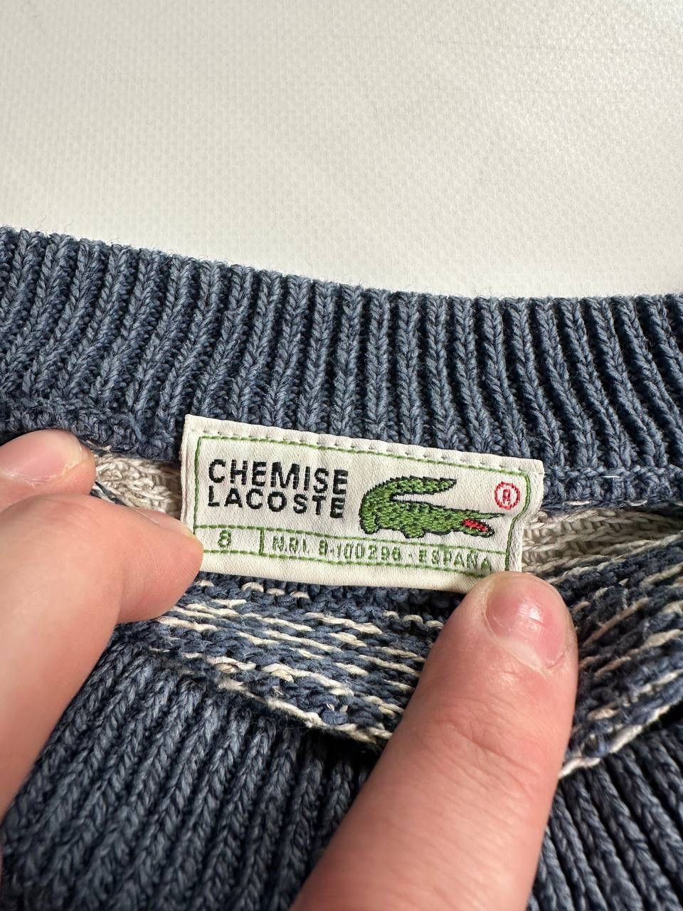 Lacoste 90s Vintage Lacoste Knite Sweater Size US XL / EU 56 / 4 - 6 Thumbnail