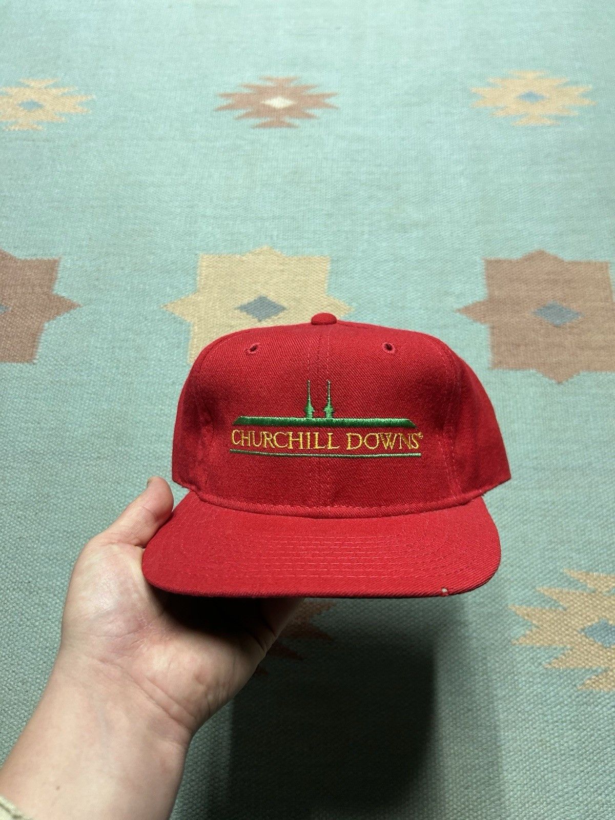 Vintage sports specialties hat Churchill downs Kentucky derby wool Size ONE SIZE - 2 Thumbnail