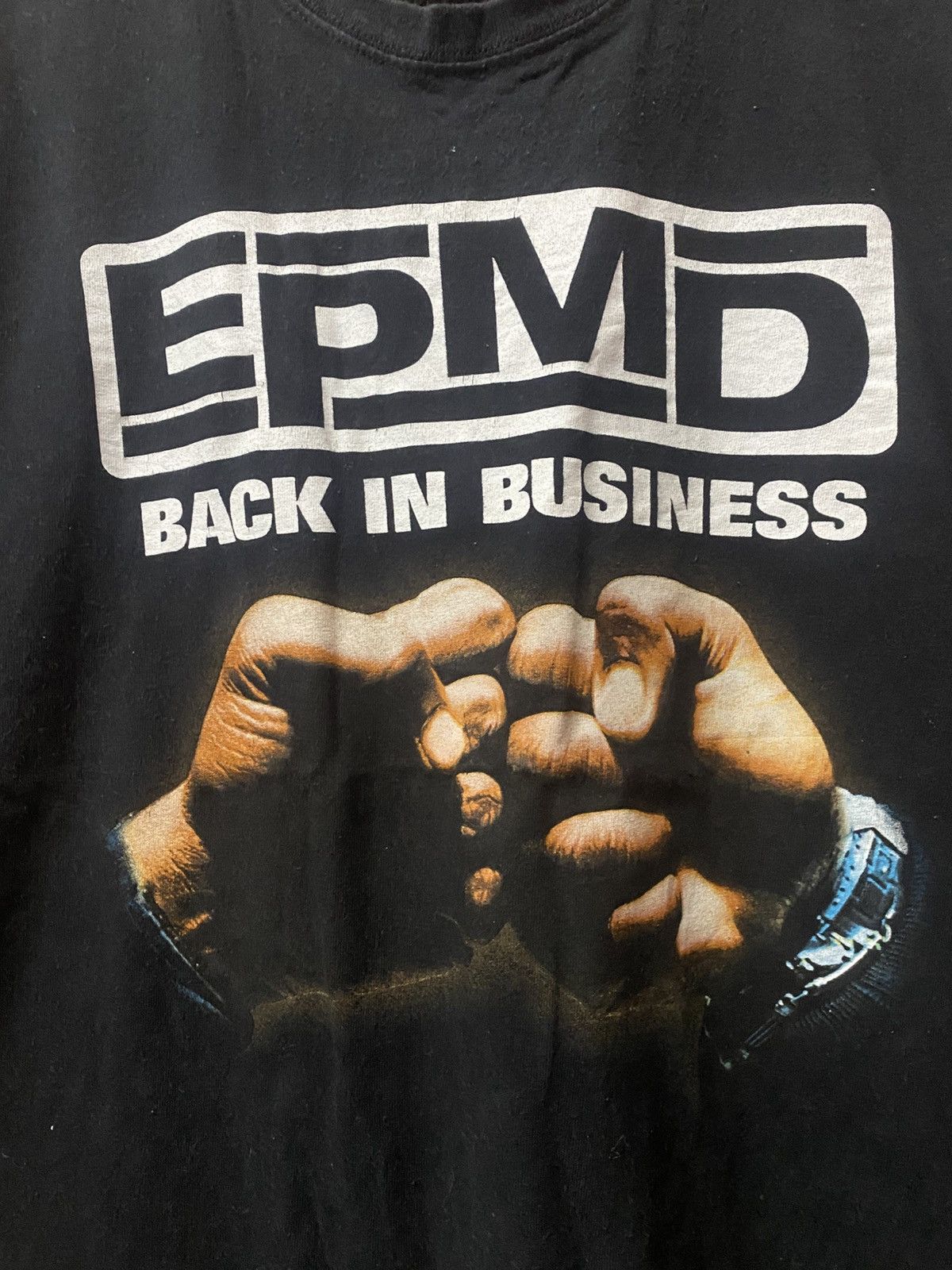 Rap Tees EPMD Back In Business x Rap x Hip Hop Size US XL / EU 56 / 4 - 2 Thumbnail
