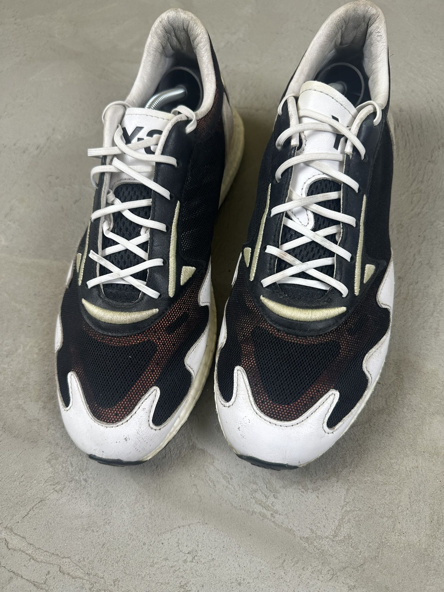 Adidas Adidas x Y-3 Yohji Yamamoto Rhisu Run Boost Low Sneakers Size US 9.5 / EU 42-43 - 7 Thumbnail