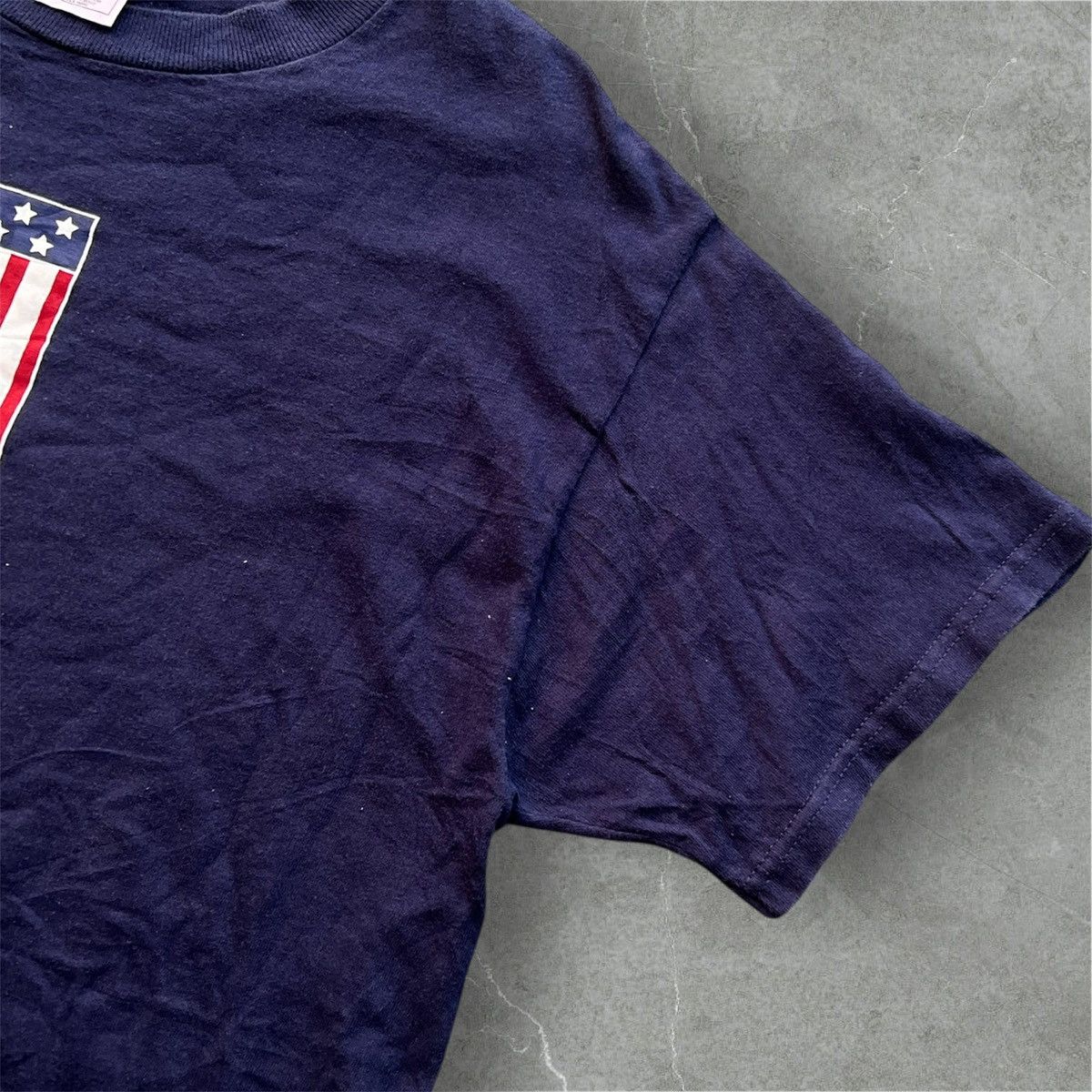 Vintage Vintage 90’s SPARK Skateboarding No.1 America Flag Tshirt Size US M / EU 48-50 / 2 - 6 Thumbnail