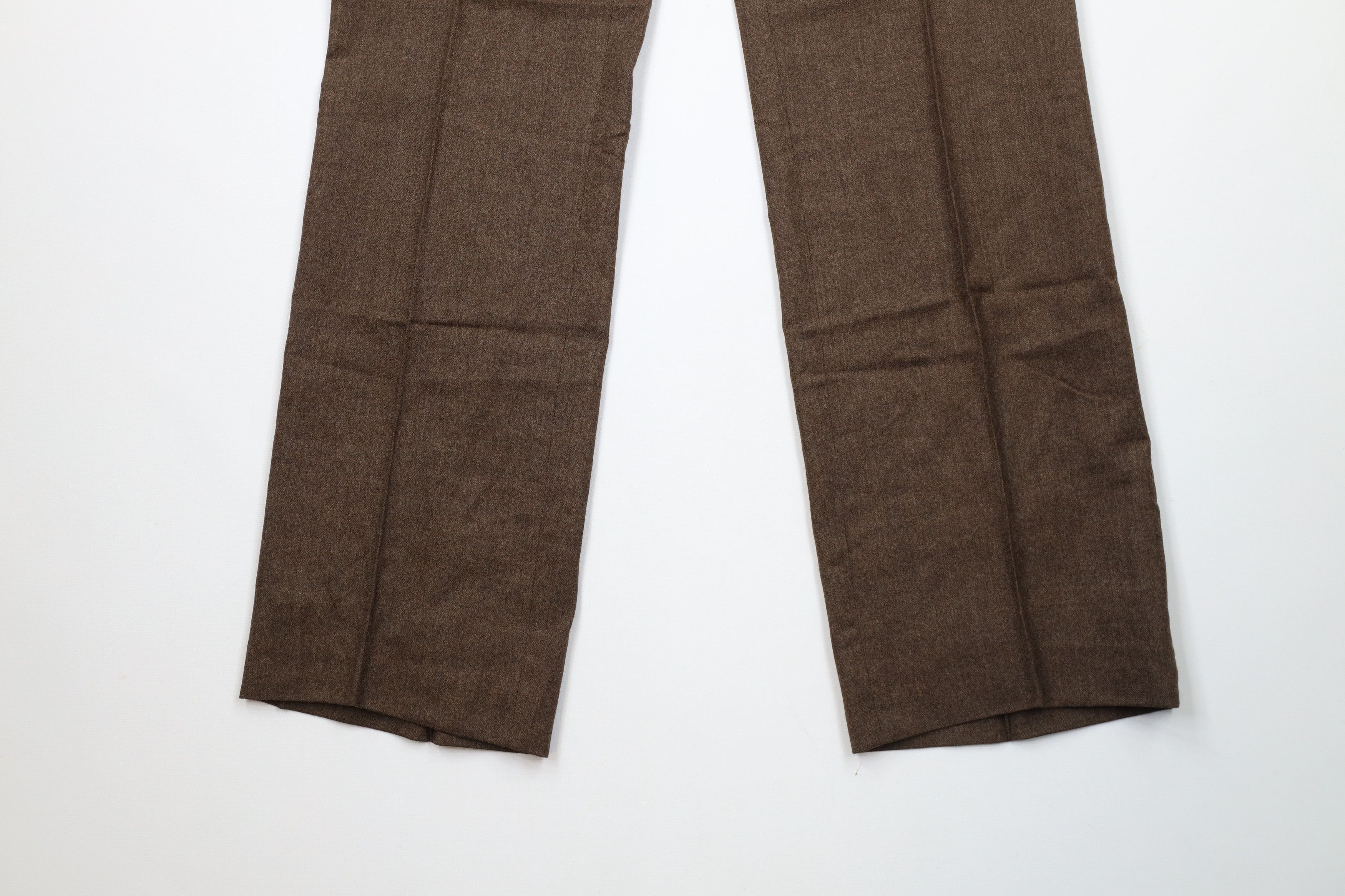 Vintage Vintage 60s 70s Streetwear Wide Leg Chino Pants Brown USA Size US 32 / EU 48 - 4 Thumbnail