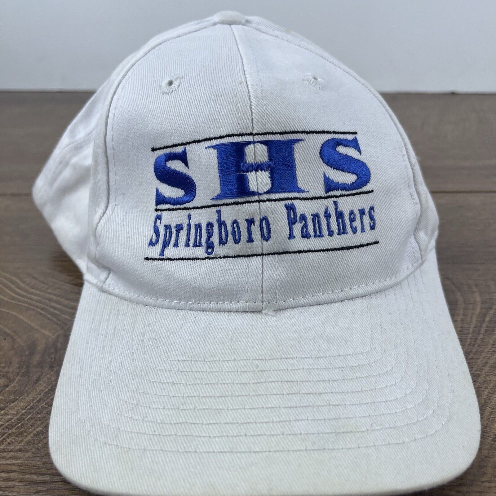 Other Springboro Panthers Hat SHS Panther White Cap Hat Adjustable Size ONE SIZE - 5 Thumbnail
