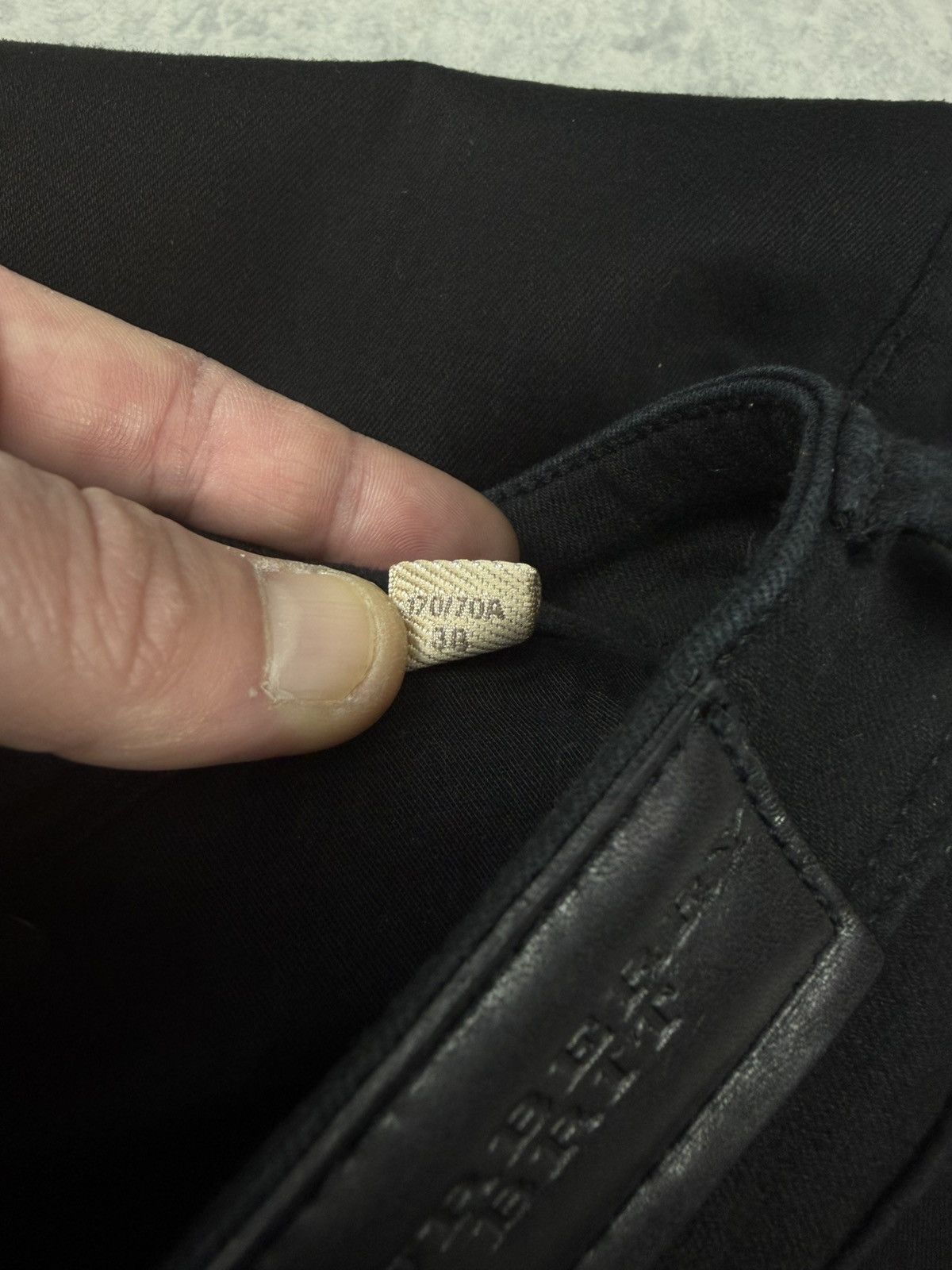Burberry Burberry Brit Skinny Cropped Jeans Black W28 Size 28" / US 6 / IT 42 - 9 Thumbnail
