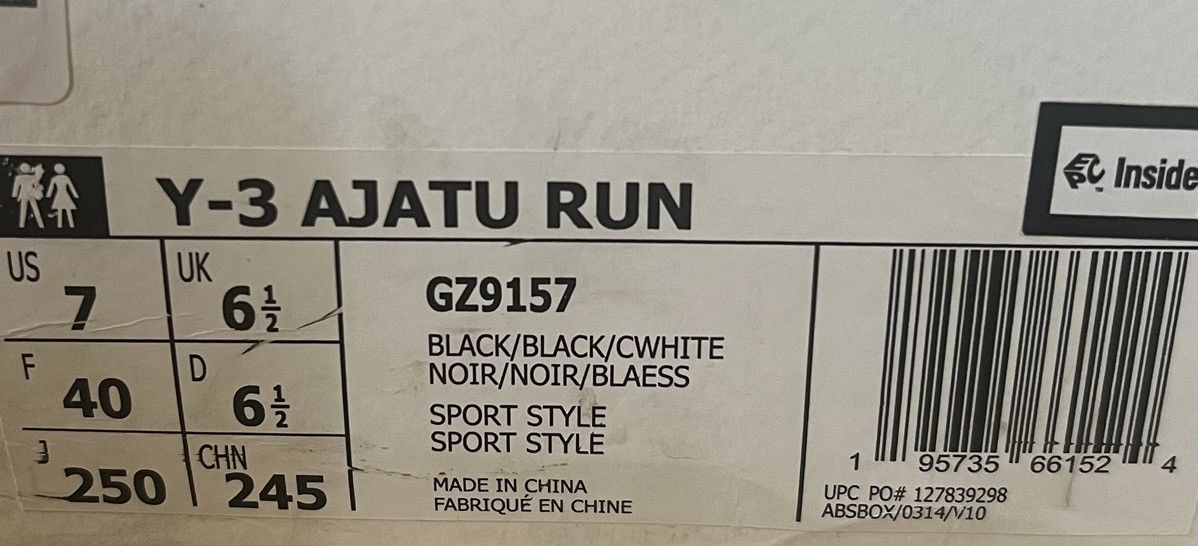 Y-3 Y-3 AJATU Run Sneakers UNISEX Size US 7 / EU 40 - 7 Thumbnail