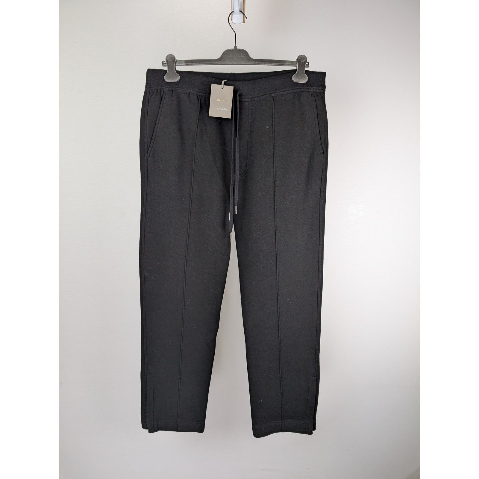 Tom Ford o1rshd1 Knitwear Trousers Sweatpants in Grey Melange Size US 40 / EU 56 - 1 Thumbnail
