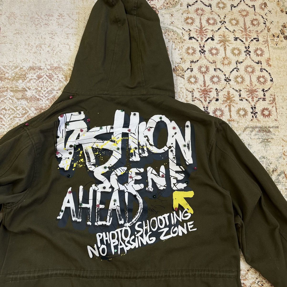If Six Was Nine × Japanese Brand × Vintage Vintage Japanese Style Coat Grunge Style Band Rock Size L / US 10 / IT 46 - 11 Thumbnail