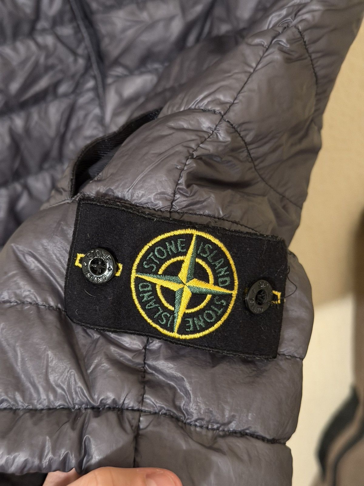Stone Island Stone Island garmenr dyed puffer vest Size US L / EU 52-54 / 3 - 3 Thumbnail