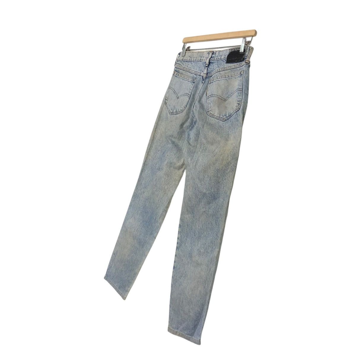 Levi's 🔥VINTAGE ACID WASH DESIGN LEVIS DENIM STRAIGHT CUT Size 28" / US 6 / IT 42 - 14 Thumbnail