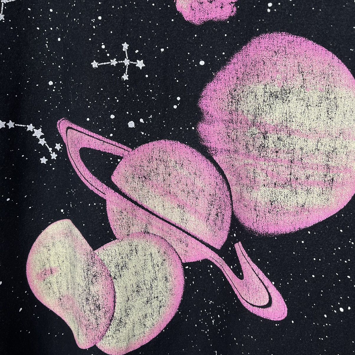 Stussy Vintage Stussy Space y2k big logo faded tee 00’s Size US XL / EU 56 / 4 - 7 Thumbnail