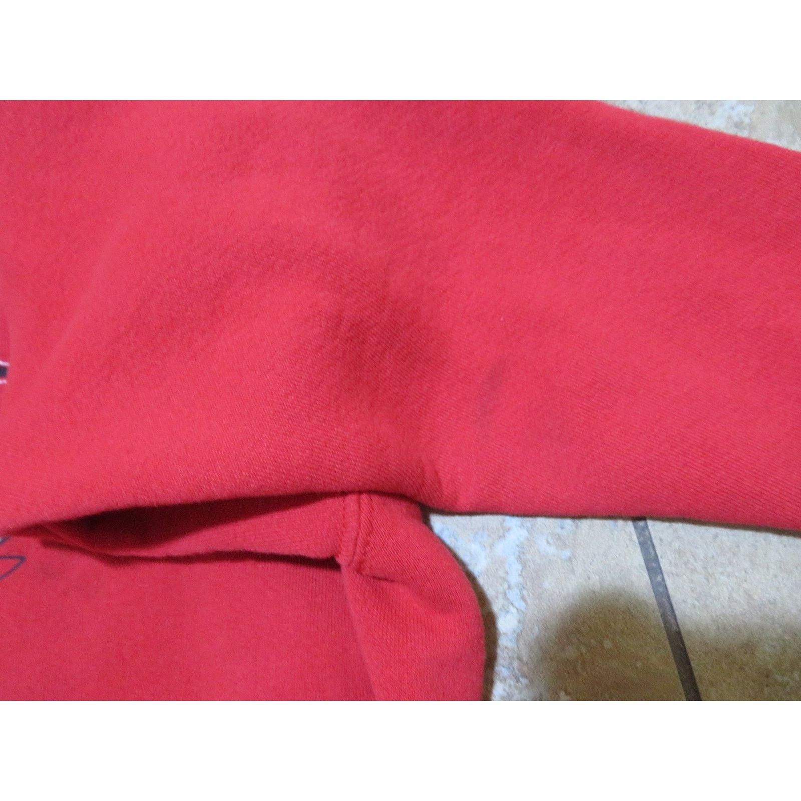 Lee Chicago Bulls Sweatshirt, Lee Sport NBA, Red (Youth L) 90s Size US L / EU 52-54 / 3 - 8 Thumbnail