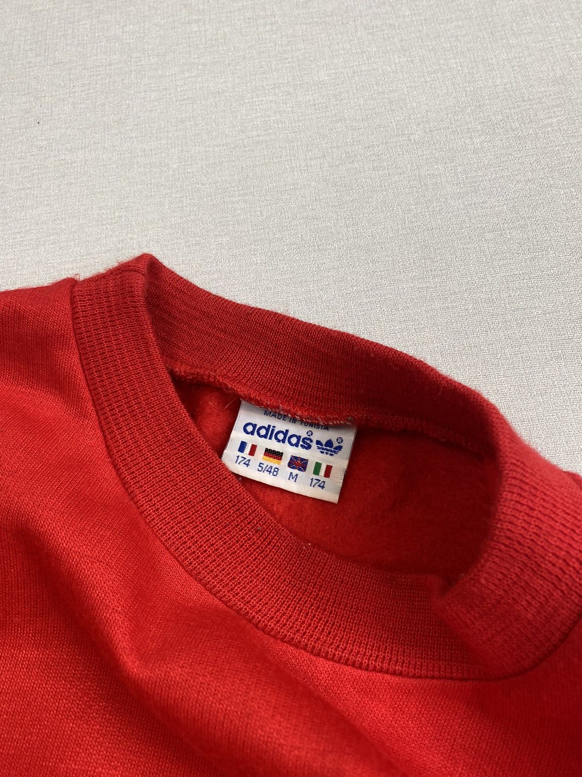 Adidas × Vintage Mens Vintage Adidas Ventex Big Logo Sweatshirt size M Size US M / EU 48-50 / 2 - 5 Thumbnail