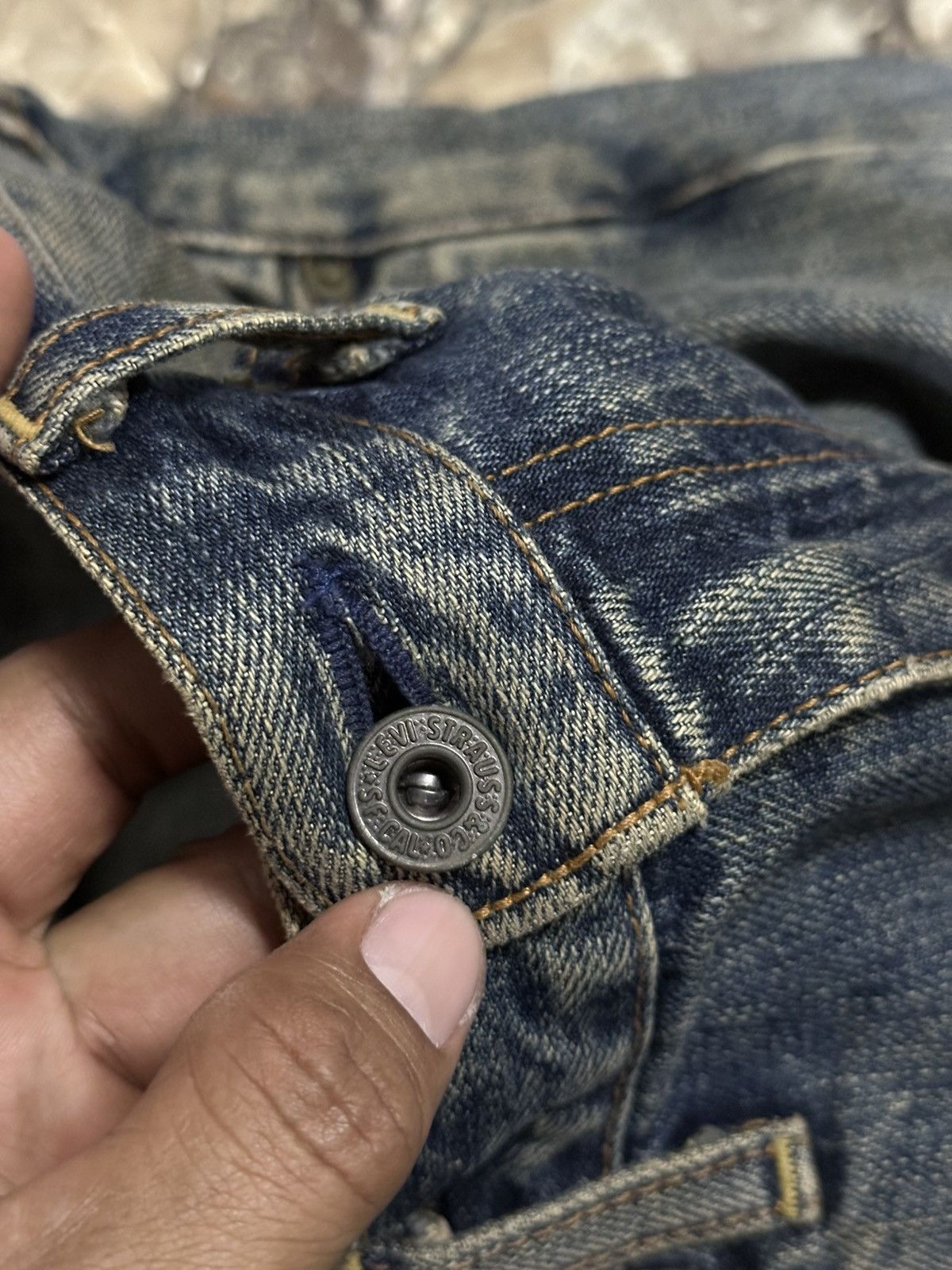 Levi's Vintage Levis 503 Distress Made In Japan . Size US 32 / EU 48 - 9 Thumbnail
