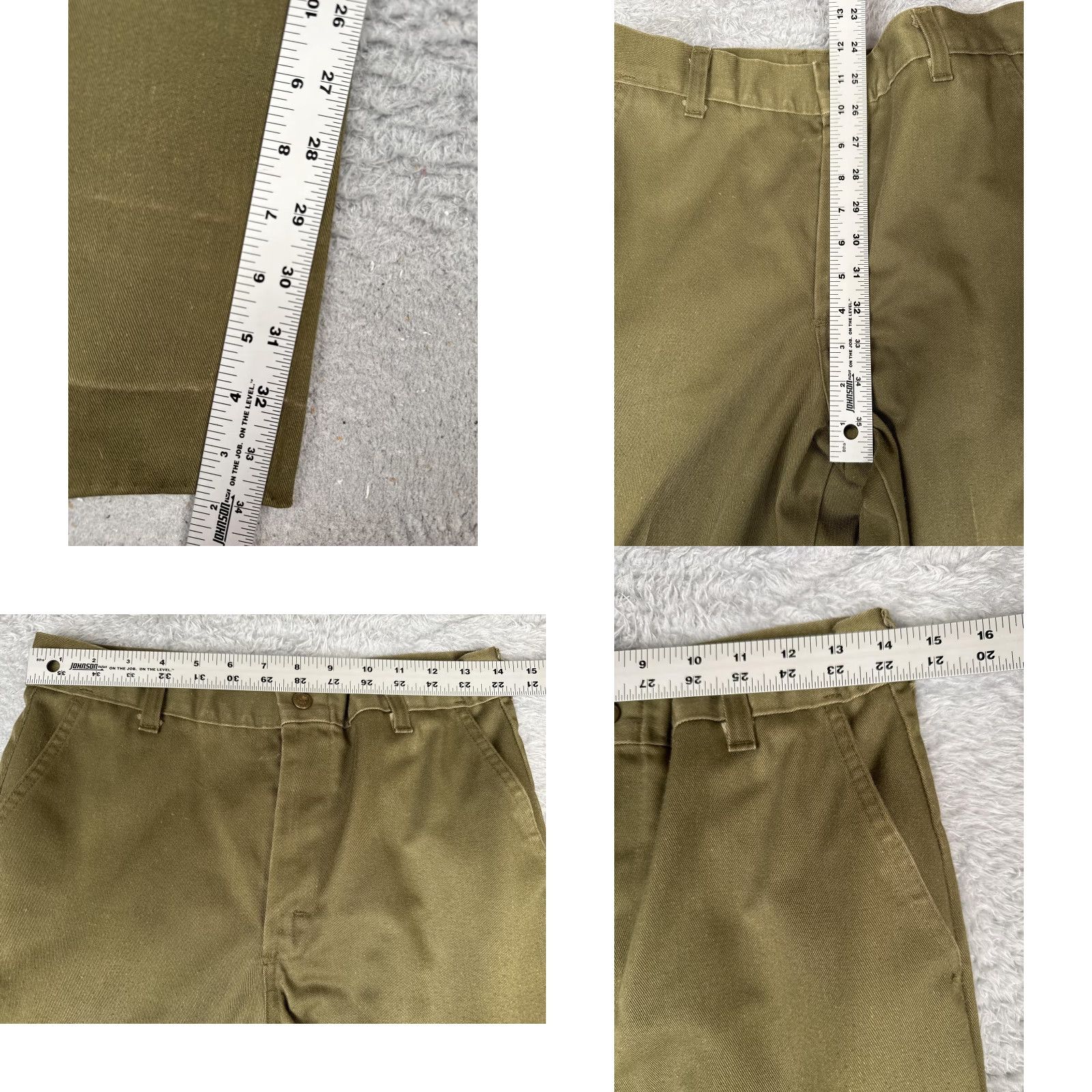 Vintage VINTAGE Boy Scouts of America Pants Mens 28x34 Green Twill Uniform Size US 28 / EU 44 - 8 Thumbnail