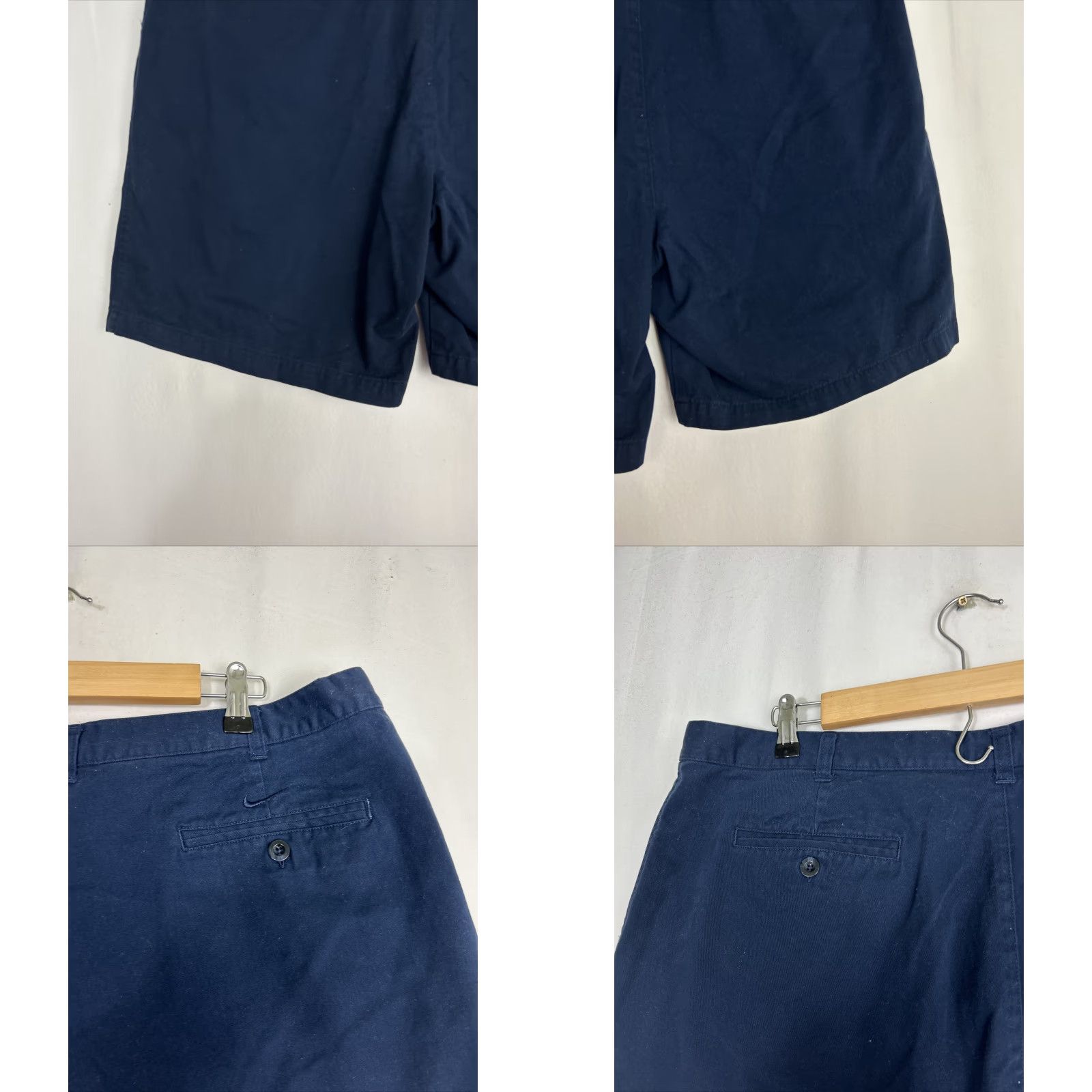 Nike Nike Navy Blue Mens 40x9 Chino Shorts Golf 100% Cotton Lightweight Pockets Size US 40 / EU 56 - 8 Thumbnail