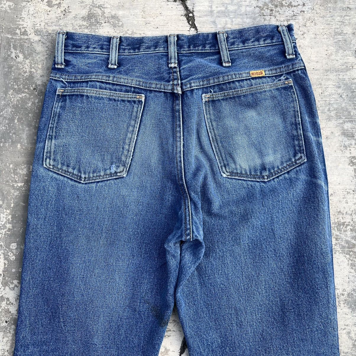 Rustler Vintage 70s 80s Rustler Regular Fit Denim Jeans Size 30x30 Size US 30 / EU 46 - 6 Thumbnail