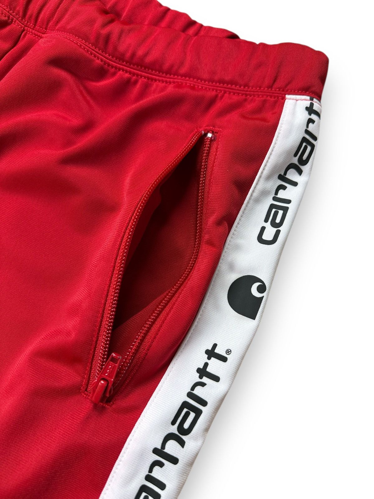 Carhartt Carhartt WIP Goodwin Shorts Tape Logo Red Men’s Size M Size US 32 / EU 48 - 4 Thumbnail