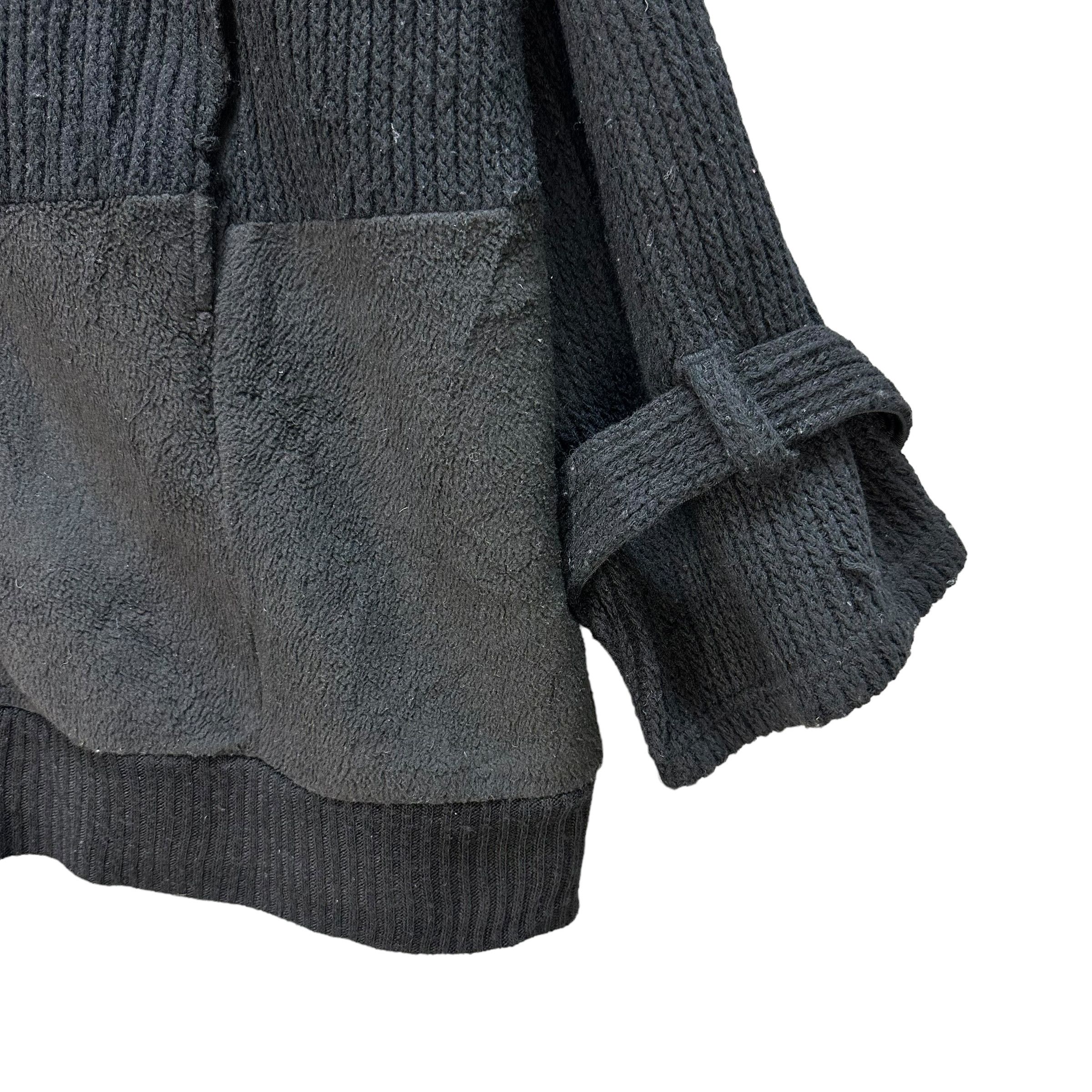 gomme GOMME Hybrid Material Avant Garde Hooded Jacket #A39-0887 Size US M / EU 48-50 / 2 - 5 Thumbnail
