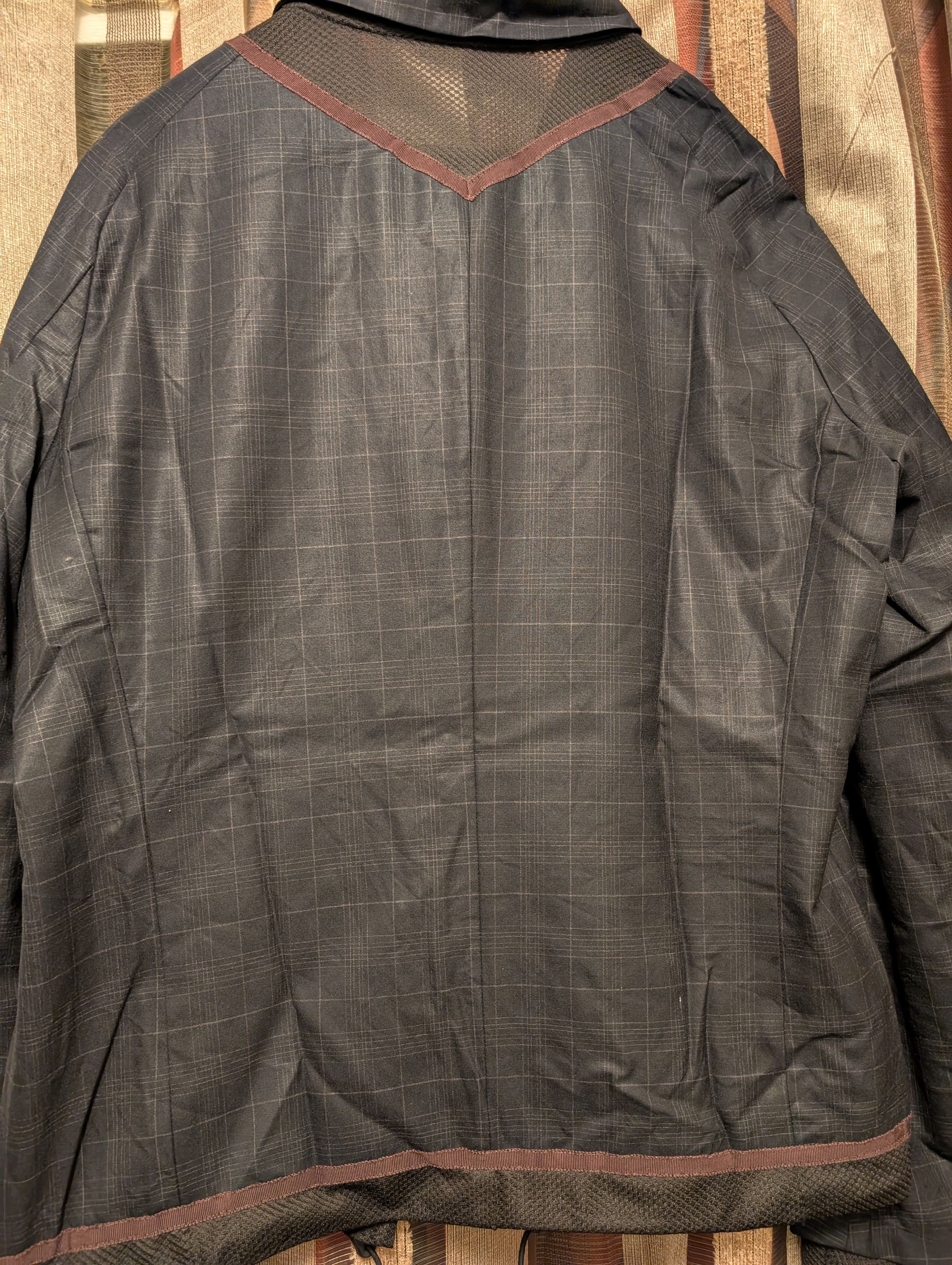 Kolor 2015 S/S Kolor Navy Mesh Trim Light Jacket Size US M / EU 48-50 / 2 - 16 Thumbnail