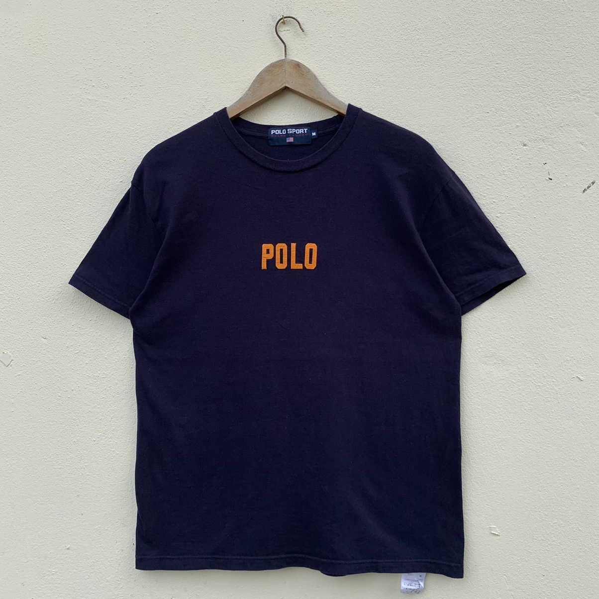 Polo Ralph Lauren × Vintage Vintage POLO RALPH LAUREN SPELLOUT EMBROIDERED LOGO T-shirt Size US M / EU 48-50 / 2 - 1 Thumbnail