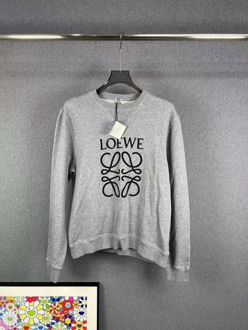 Loewe loewe Embroidered sweatshirt with a big logo 2504-Nextarrow Size US L / EU 52-54 / 3 - 1 Thumbnail