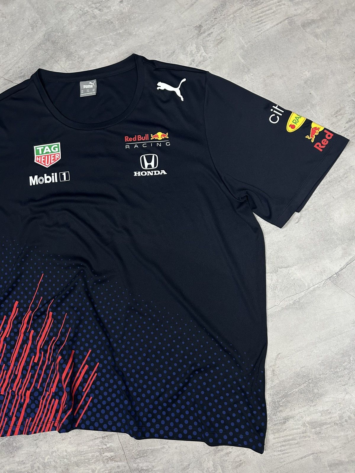 Puma Puma Red Bull Racing Blue T Shirt Size XL Size US XL / EU 56 / 4 - 2 Thumbnail