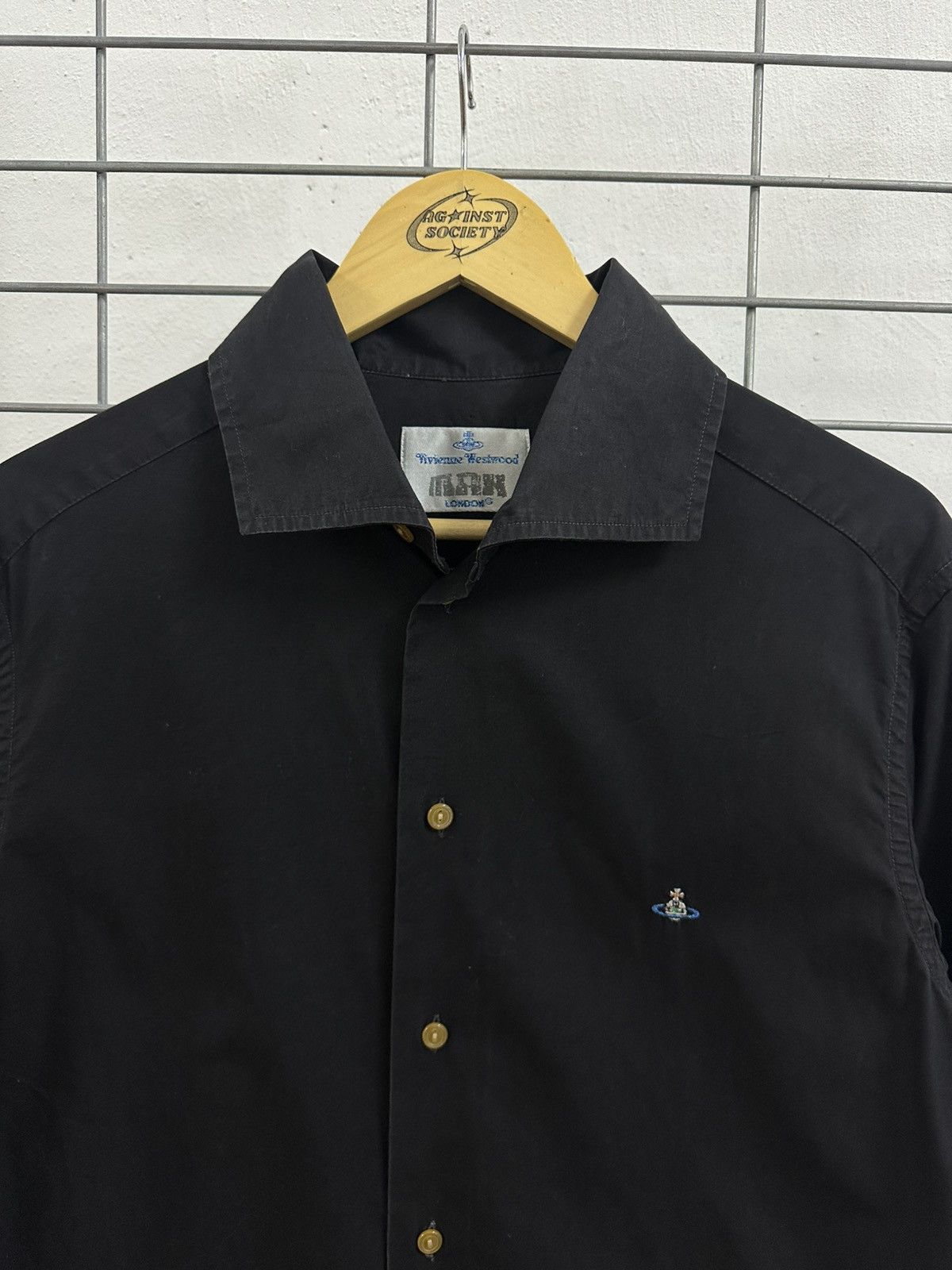 Vivienne Westwood Rare And Beautiful Vivienne Westwood Formal Black Shirt Size US S / EU 44-46 / 1 - 3 Thumbnail