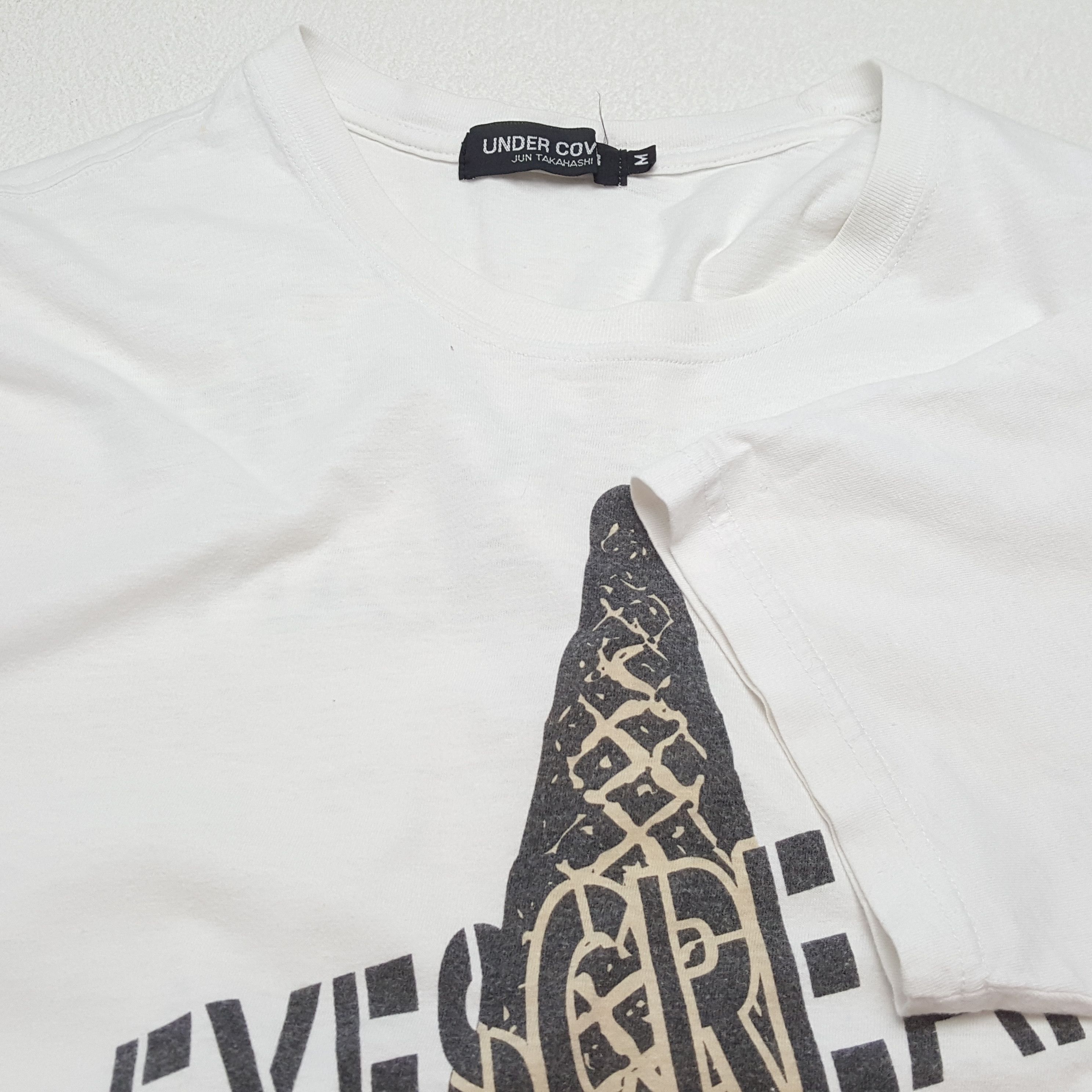 Jun Takahashi × Undercover × Vintage UNDERCOVER Jun Takahashi Japanese Brand Tshirt Size US M / EU 48-50 / 2 - 6 Thumbnail