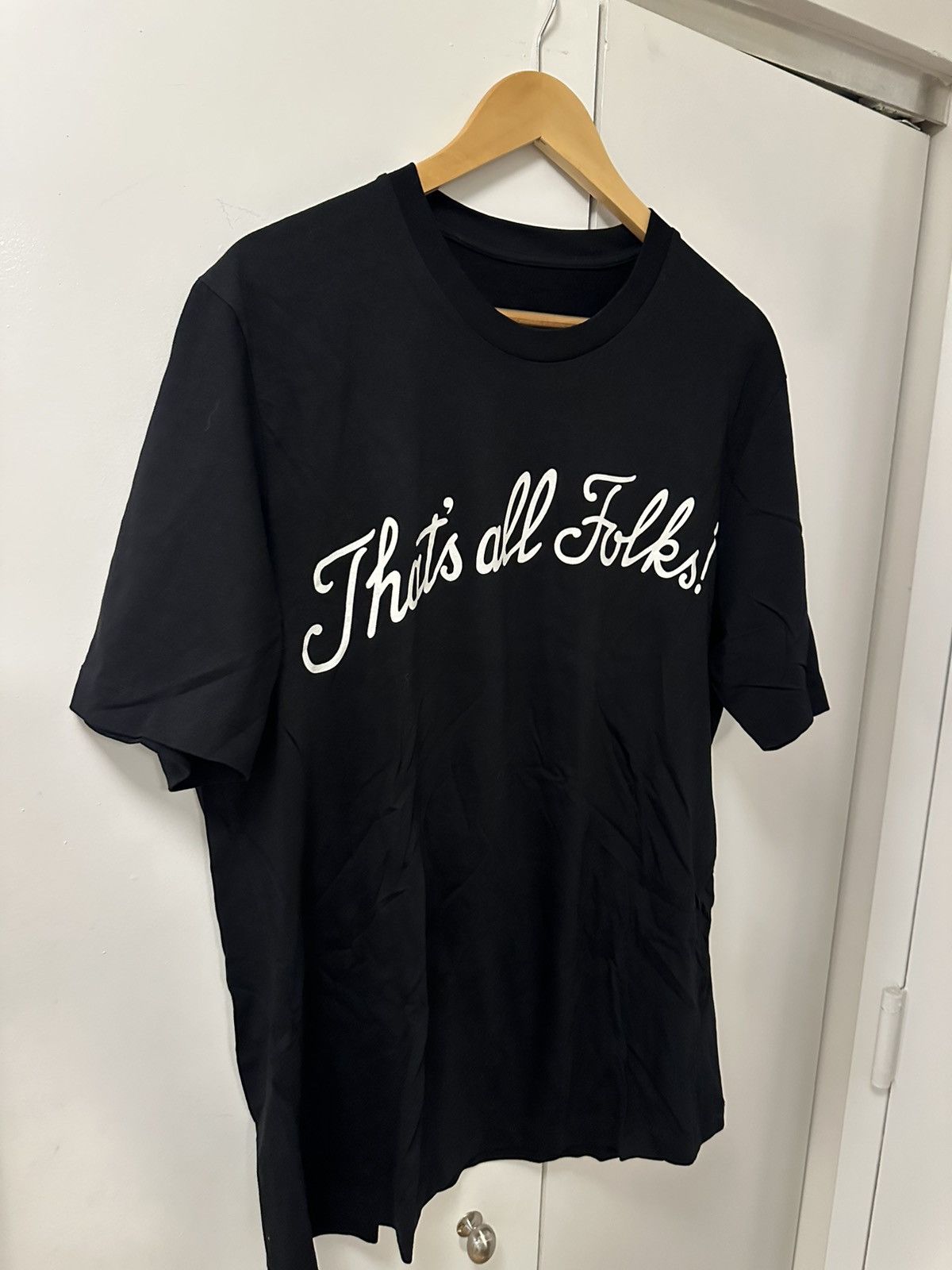 OAMC “That’s All Folks” t-shirt, size L Size US L / EU 52-54 / 3 - 2 Thumbnail