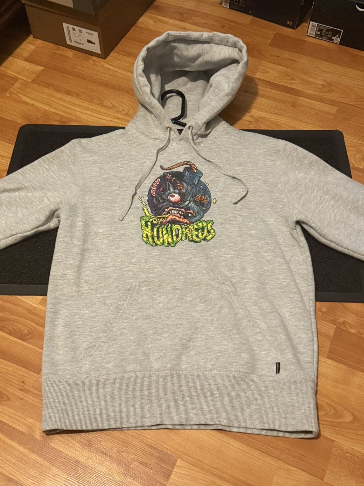 The Hundreds The Hundreds Bomber Hoodie Size Medium Size US M / EU 48-50 / 2 - 1 Thumbnail