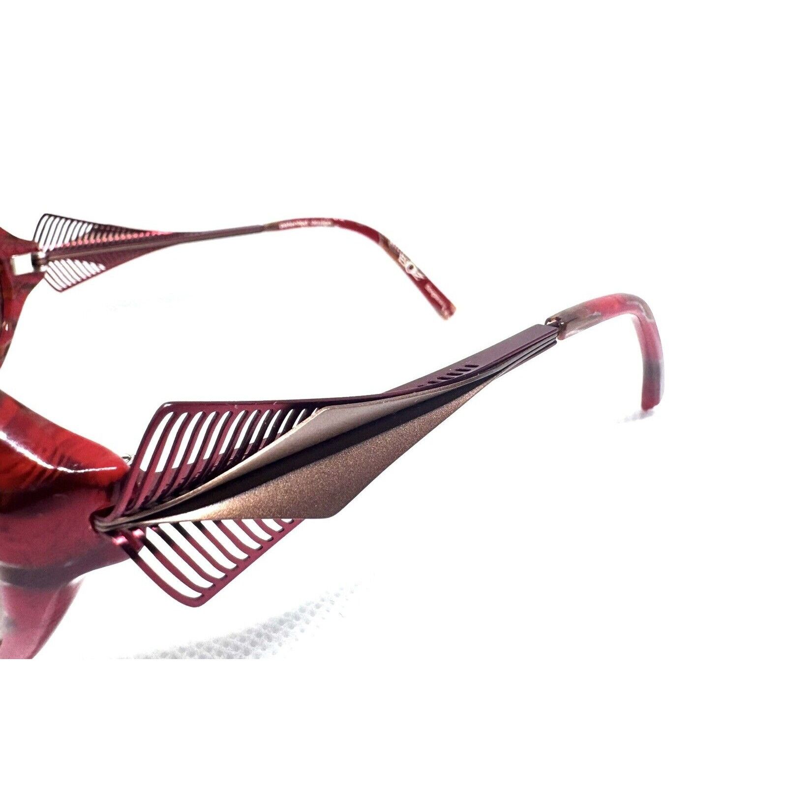 J.F. REY BOZ NEW DAY OVERSIZE OVAL 3292 60 19 128 SUNGLASSES RED Size ONE SIZE - 6 Thumbnail