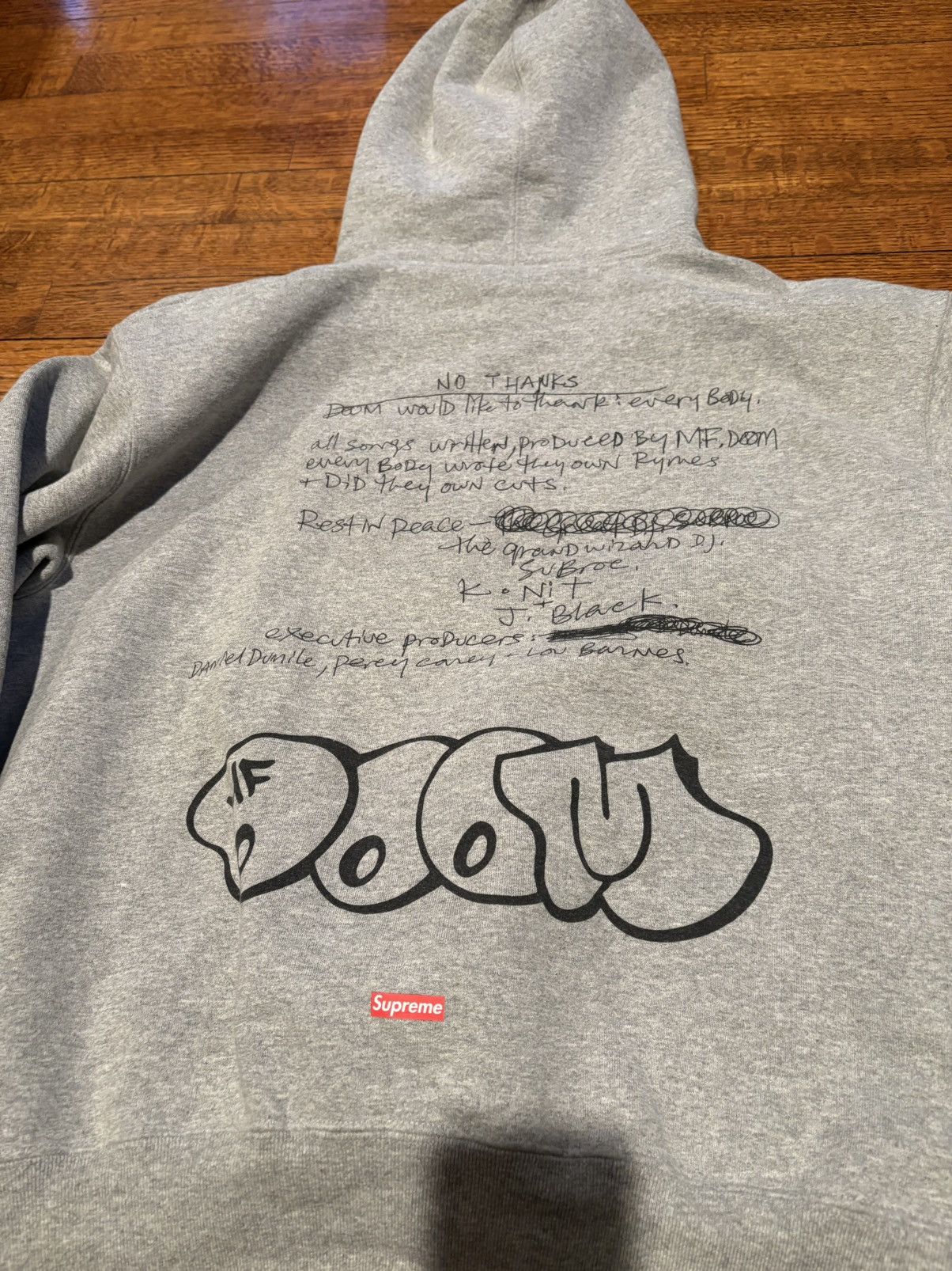 MF Doom × Supreme Supreme MF Doom hoodie Size US S / EU 44-46 / 1 - 6 Thumbnail