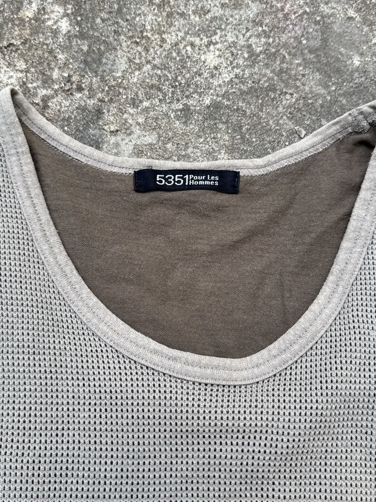 5351 POUR LES HOMMES 5351 POUR PES HOMMES TANK TOP LAYARED Size US S / EU 44-46 / 1 - 5 Thumbnail