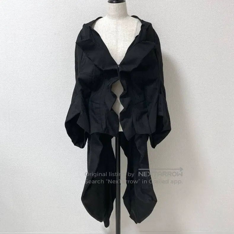 Comme des Garcons Comme Des Garcons Tailcoat Bubble Pleated Shirt Size S / US 4 / IT 40 - 2 Thumbnail