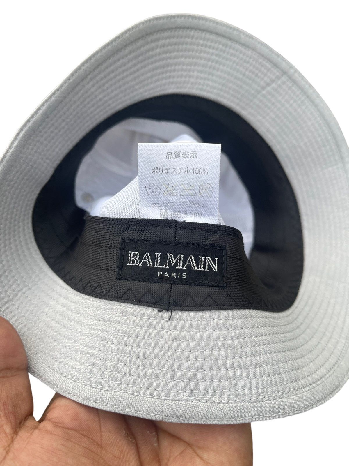 Balmain Vintage Balmain Paris Bucket Hat Size ONE SIZE - 9 Thumbnail