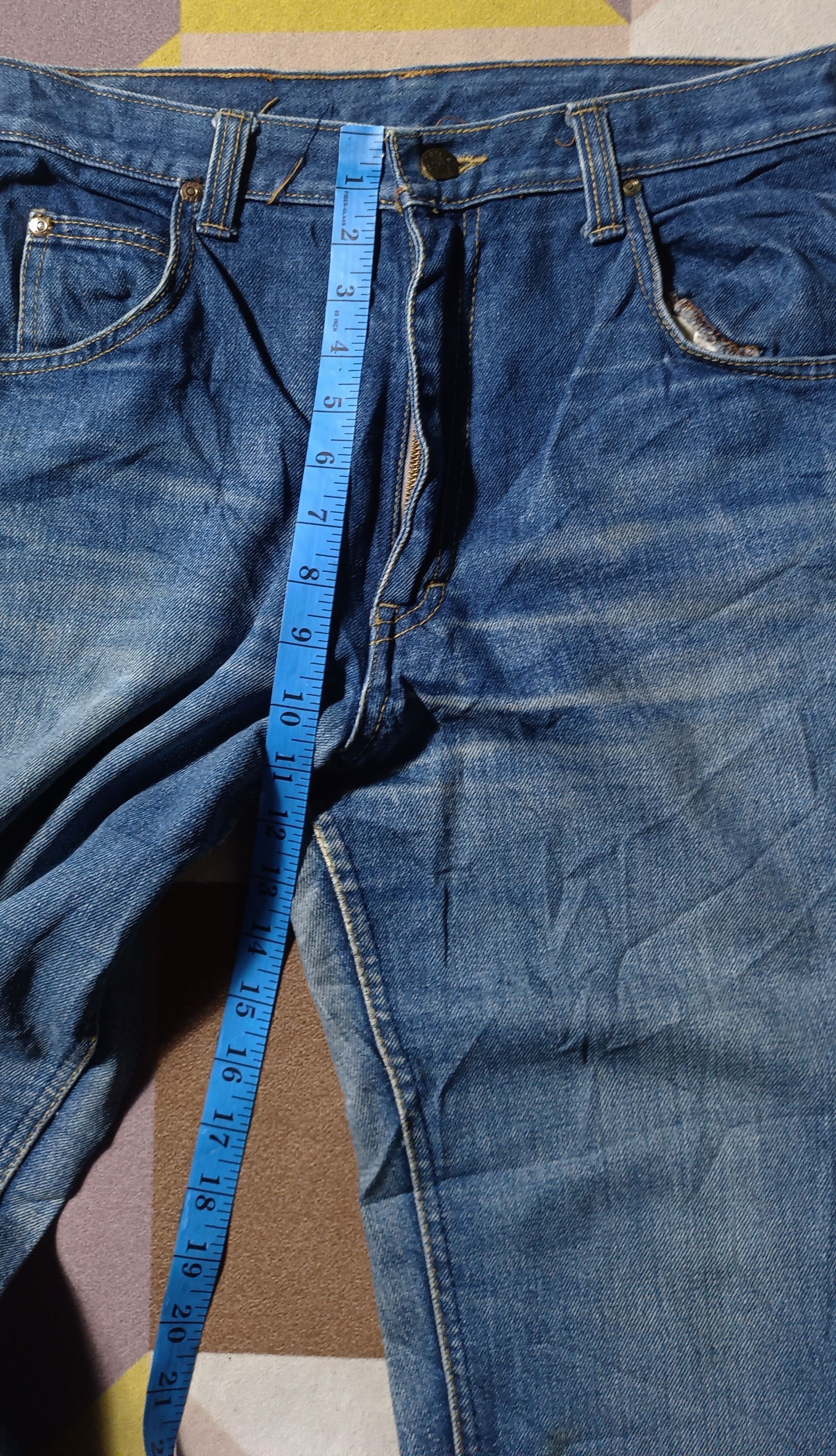 Lee Vintage Lee Riders ®MR Talon Zipper Denim Size US 29 - 12 Thumbnail