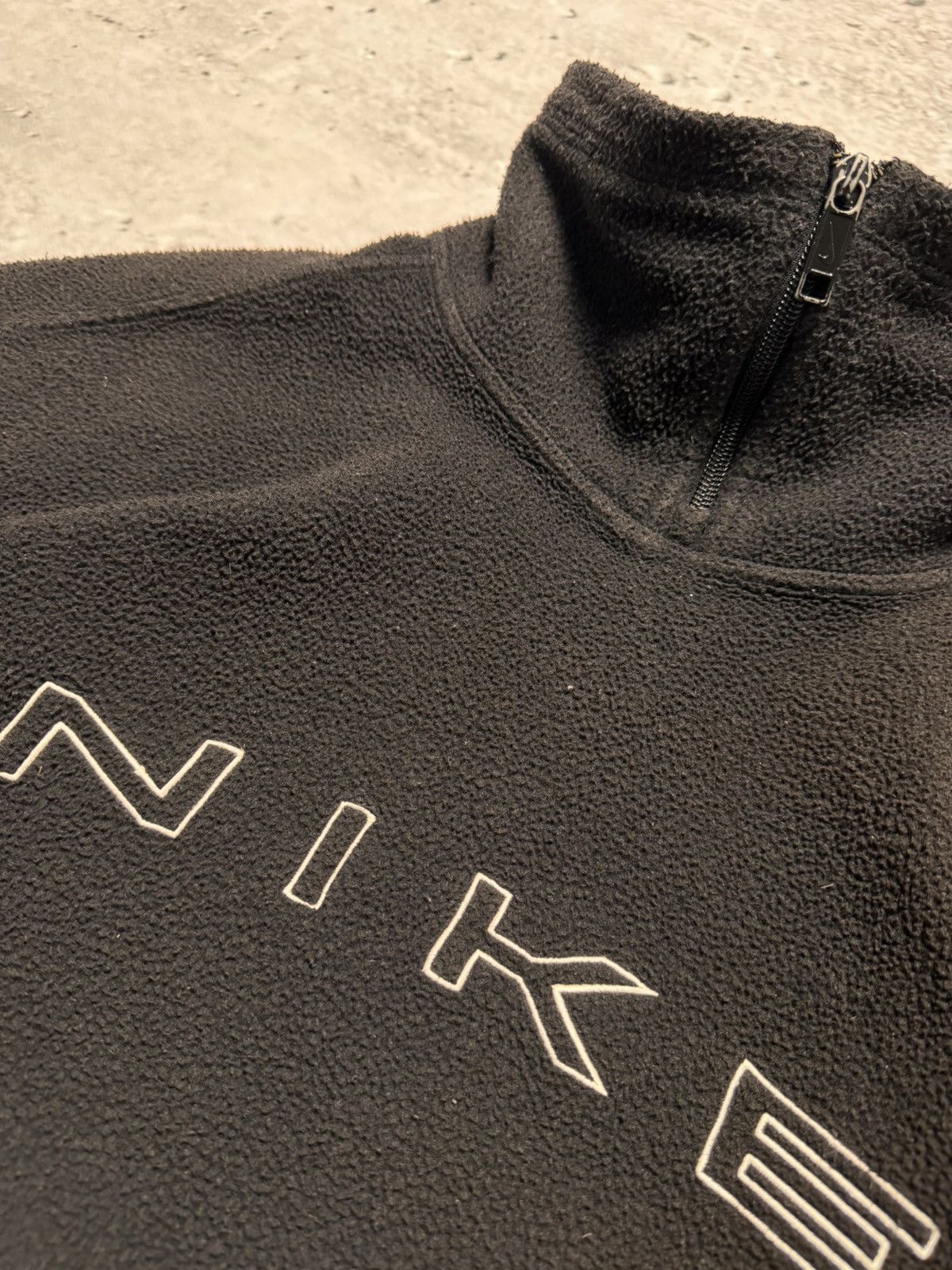 Nike × Vintage NIKE VINTAGE CENTER LOGO OVERSIZE BOXY 1/3 ZIP HOODIE Size US S / EU 44-46 / 1 - 5 Thumbnail
