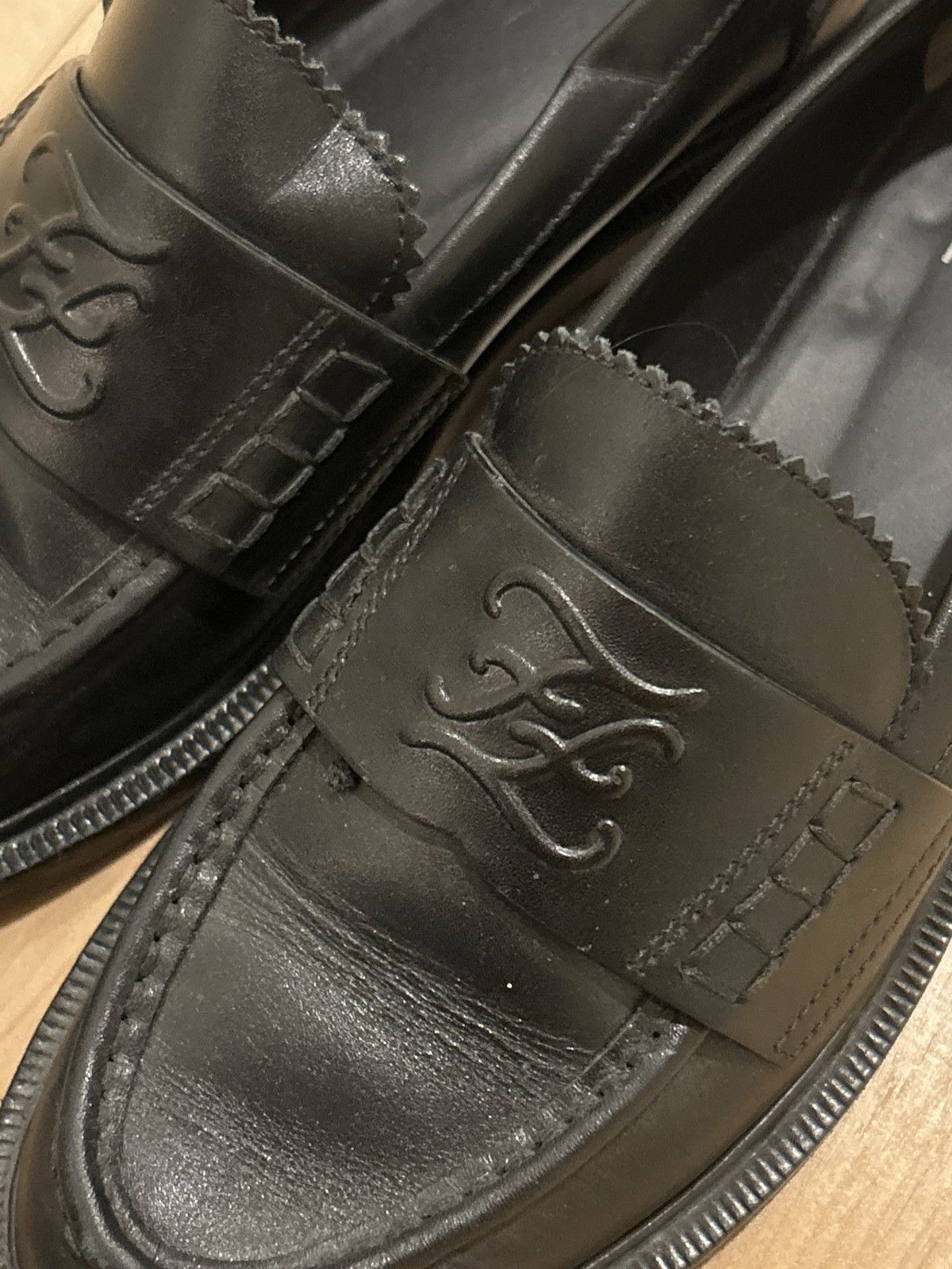 Fendi Fendi - fendigraphy loafers Size US 5 / IT 35 - 4 Thumbnail