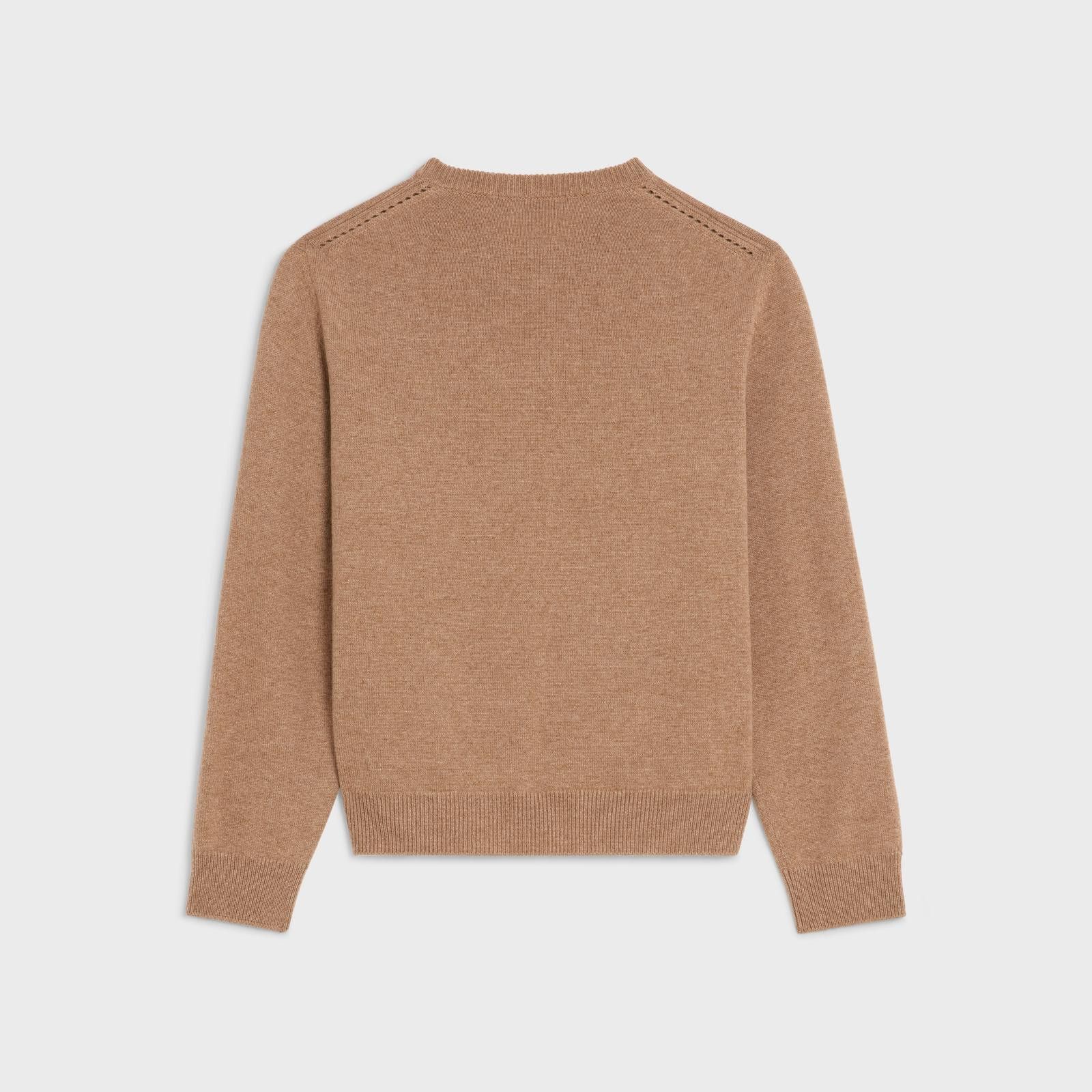 Celine o1bcso1str1124 Heritage Cashmere Crew Neck Sweater Size US XXL / EU 58 / 5 - 3 Thumbnail