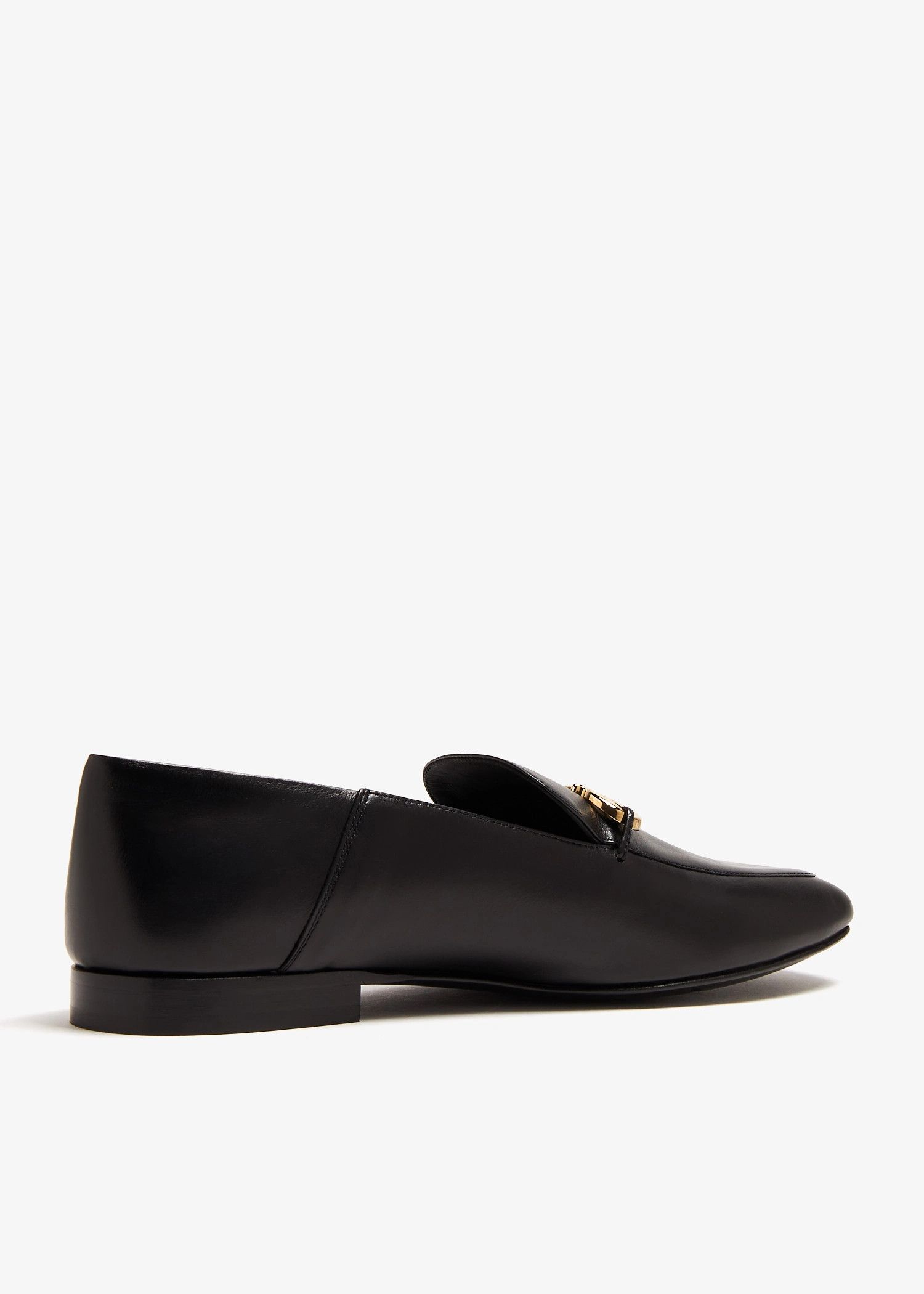 Salvatore Ferragamo o1s1rm0126 Gancini Ornament Loafers in Black Size US 10 / IT 40 - 4 Thumbnail