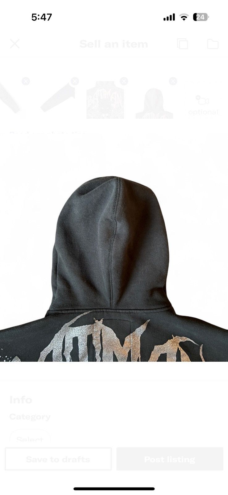 DC Comics Ecko Unlimited x Batman Zip-Up Hoodie Black Rhino Exhibit Size US S / EU 44-46 / 1 - 9 Thumbnail