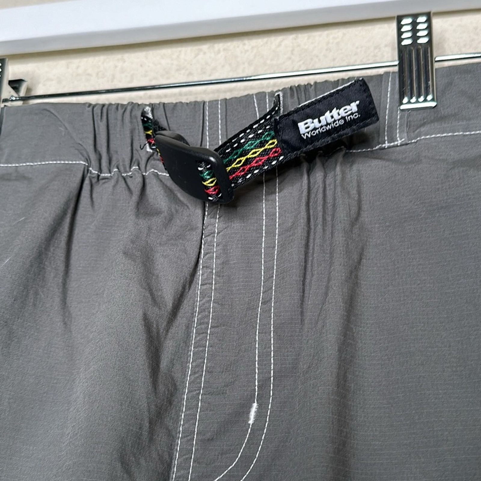 Butter Goods Butter TRS Pants Gray Size XS Ripstop Skater Size 28" / US 6 / IT 42 - 6 Thumbnail