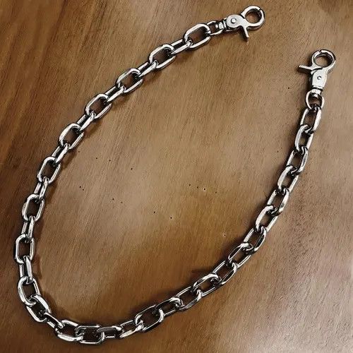 Jewelry 659Silver Link Wallet Chain Size ONE SIZE - 4 Thumbnail
