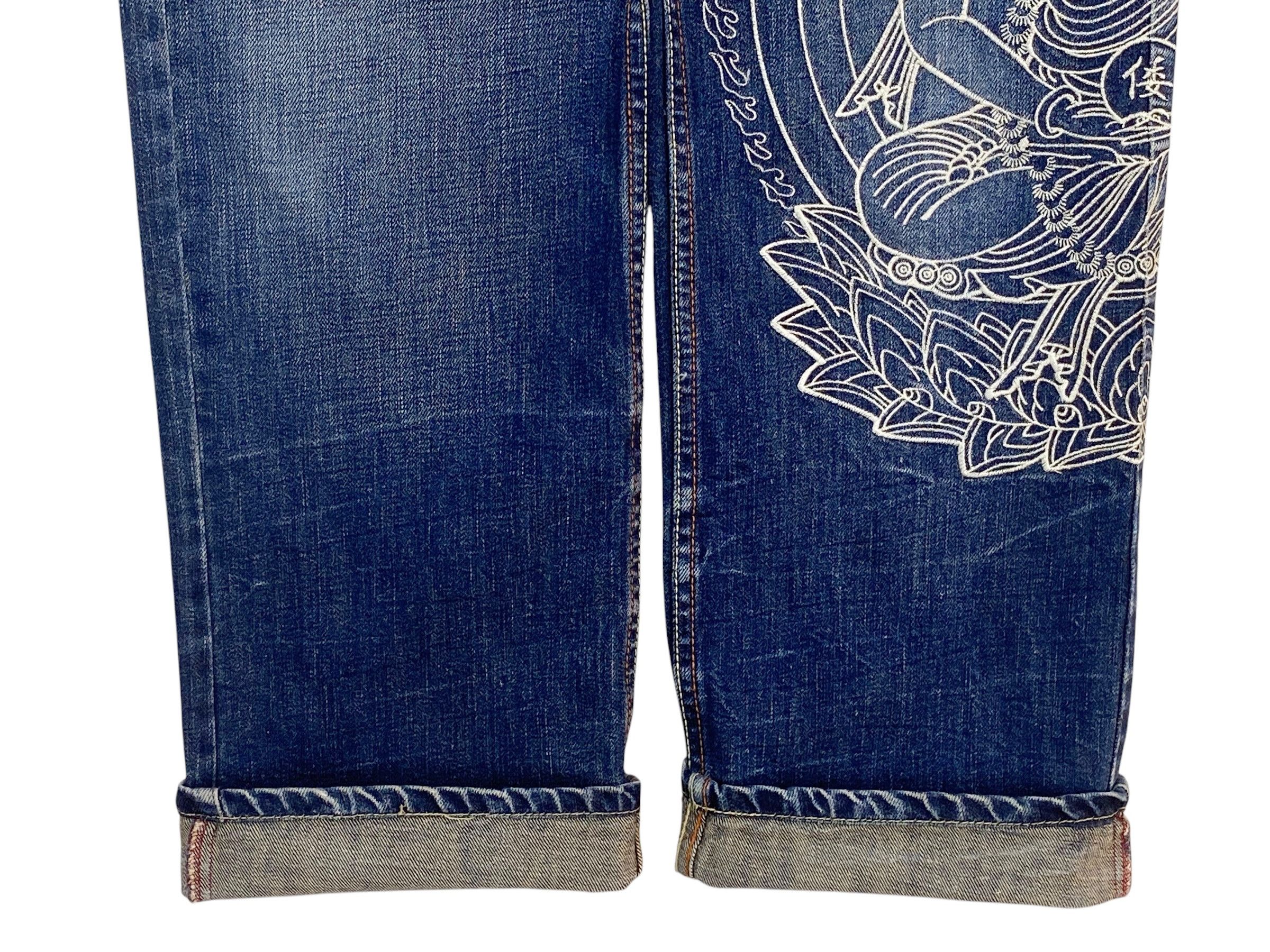 Japanese Brand × Rockstar Games Japanese Embroided Jeans Size US 30 / EU 46 - 12 Thumbnail