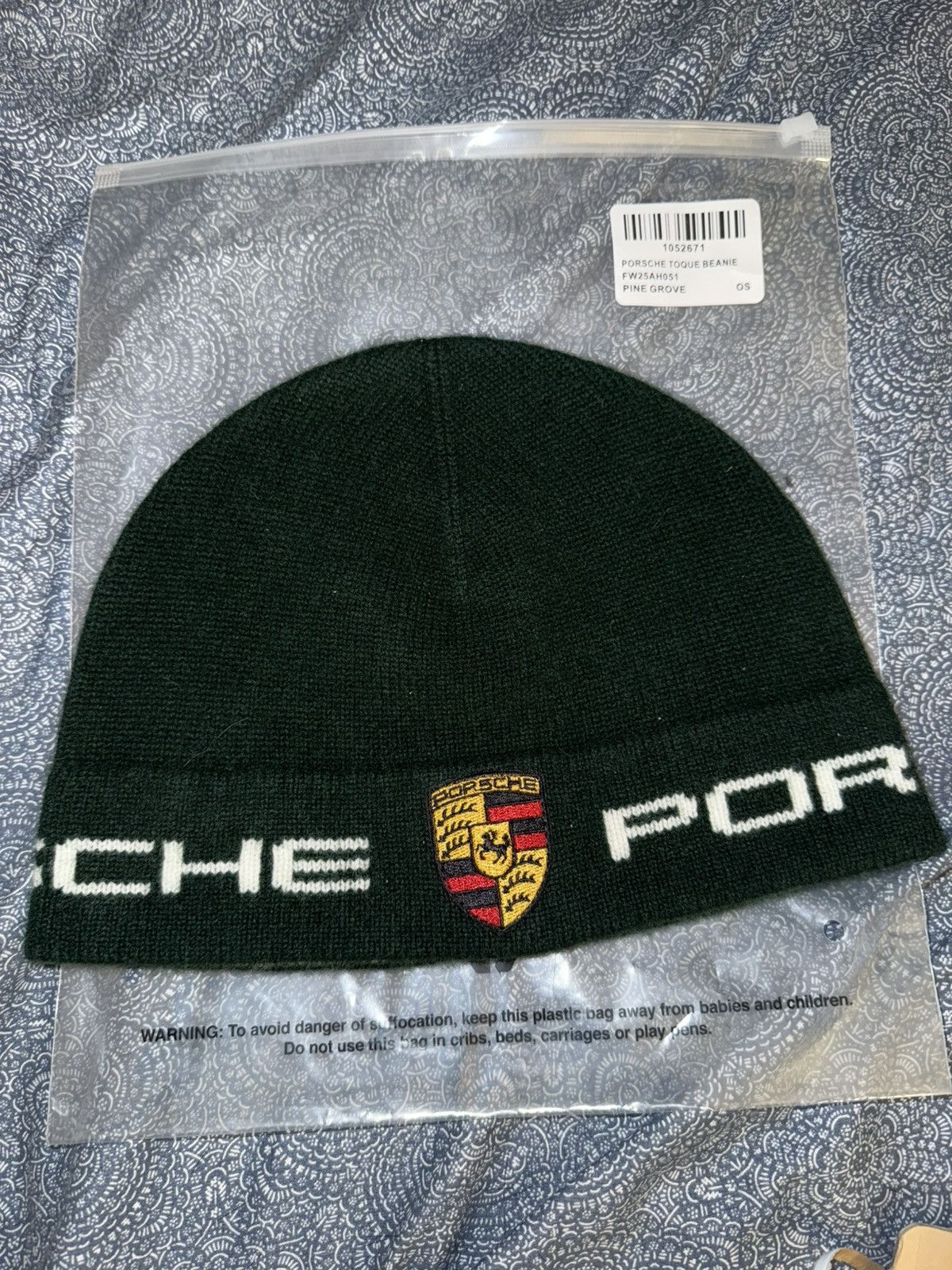 Aime Leon Dore × Porsche Design Aime Leon Dore x Porsche Skullcap Pine Green Size ONE SIZE - 2 Thumbnail