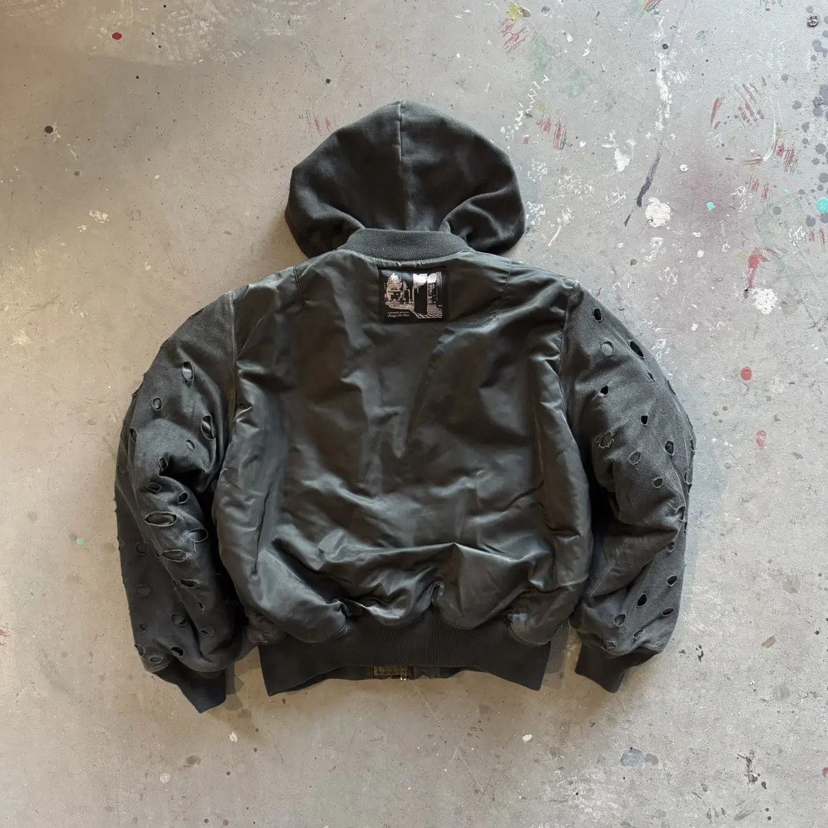 ALEXANDER DIGENOVA Alexander Digenova Reversible Oil Dyed Bomber Jacket Size US L / EU 52-54 / 3 - 2 Thumbnail