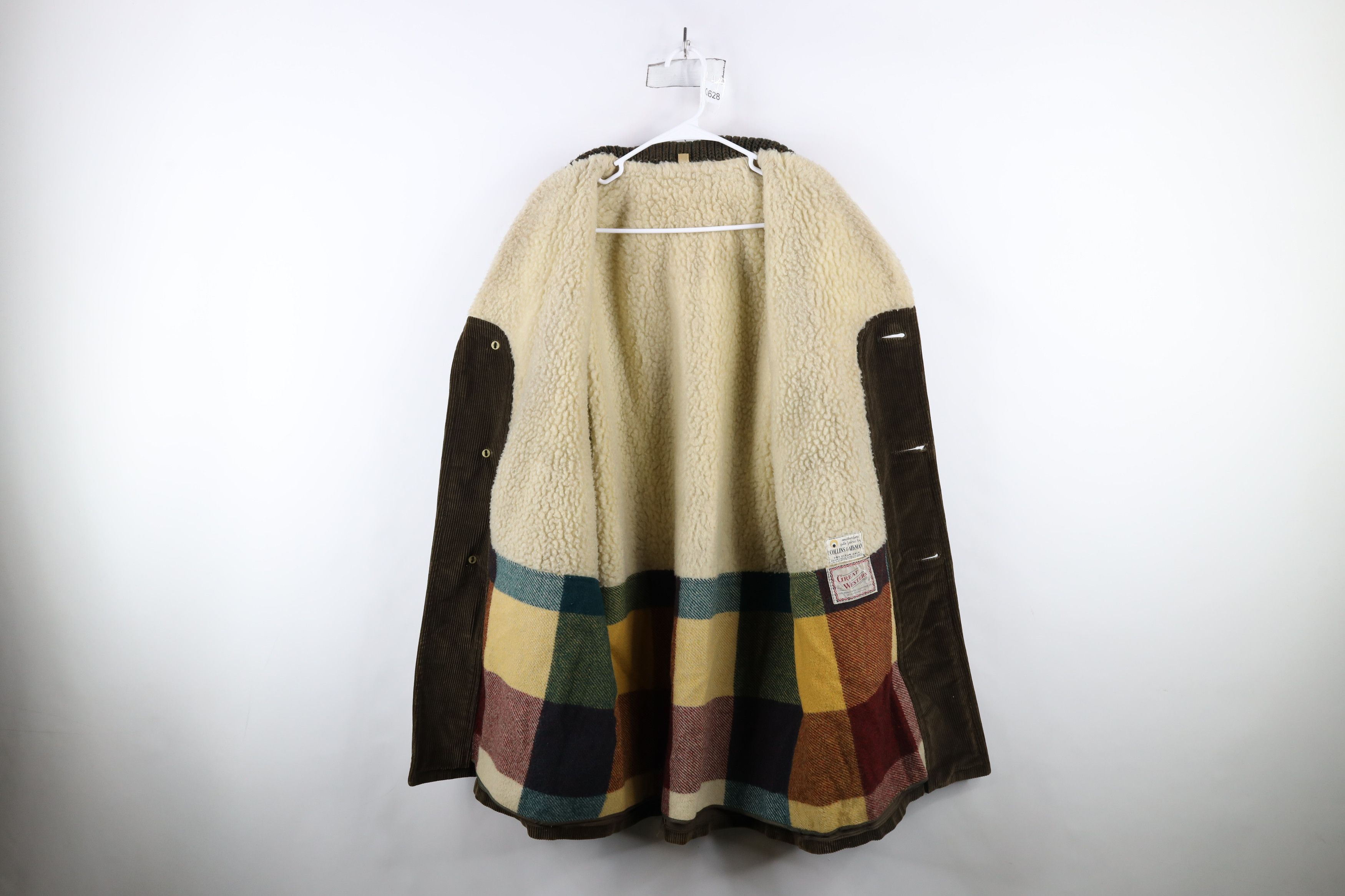 Vintage Vintage 60s 70s Streetwear Blanket Lined Corduroy Jacket USA Size US L / EU 52-54 / 3 - 9 Thumbnail