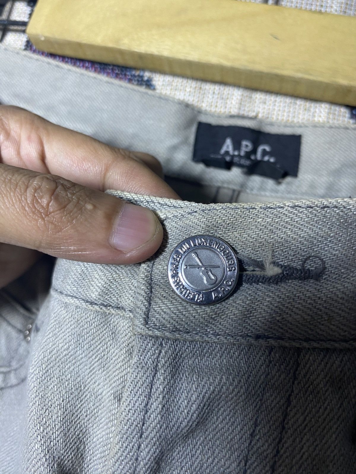 A.P.C. APC Jeans Grey Denim Vintage If Six was Nine Size US 29 - 5 Thumbnail